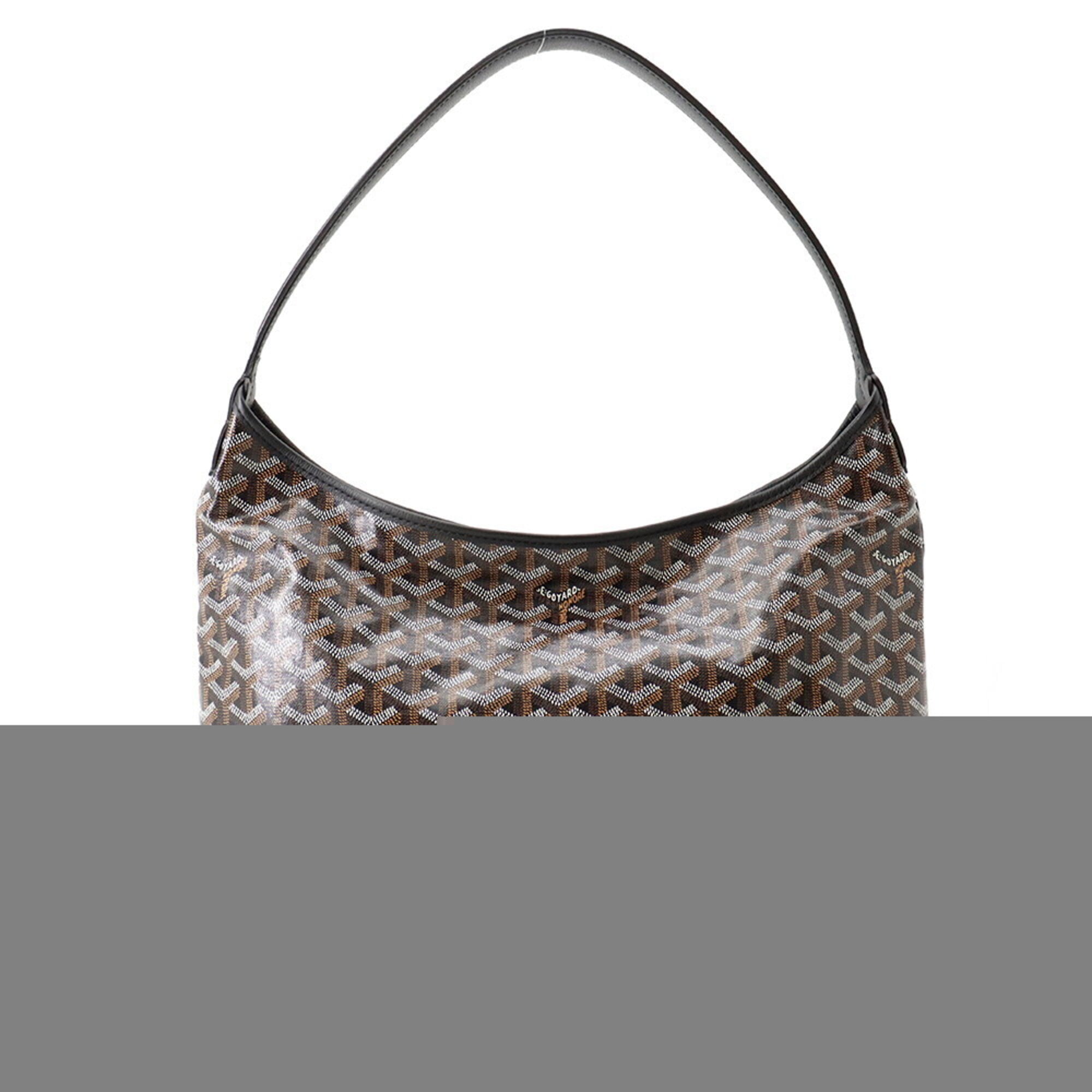 Goyard Black Pvc Leather Handbag Pouch Shoulder Bag (Pre-Owned)
