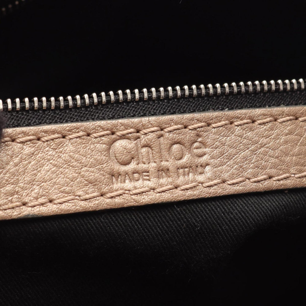 Chloé Gold Leather Handbag (Pre-Owned)