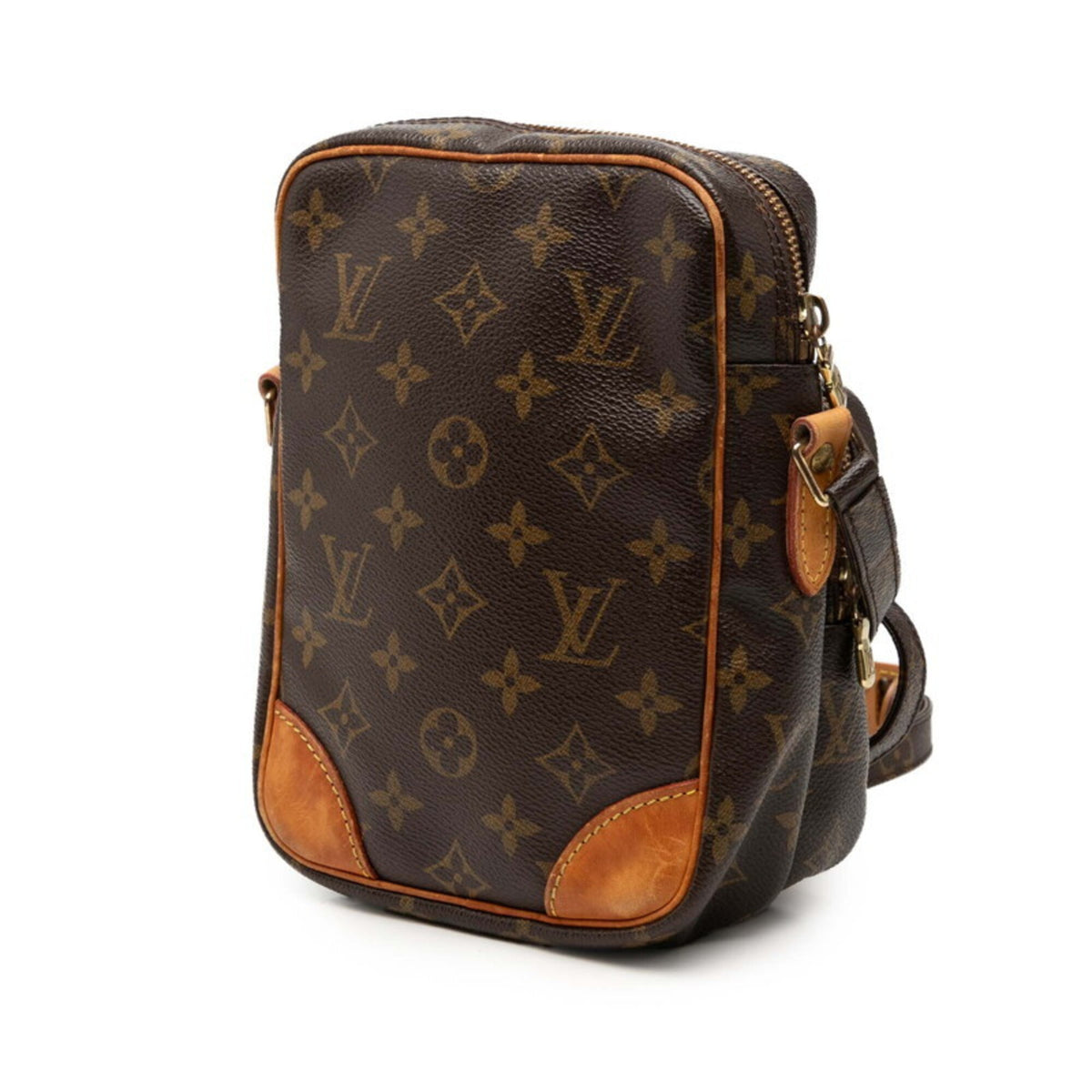 Louis Vuitton Monogram Brown Pvc Leather Shoulder Bag (Pre-Owned)