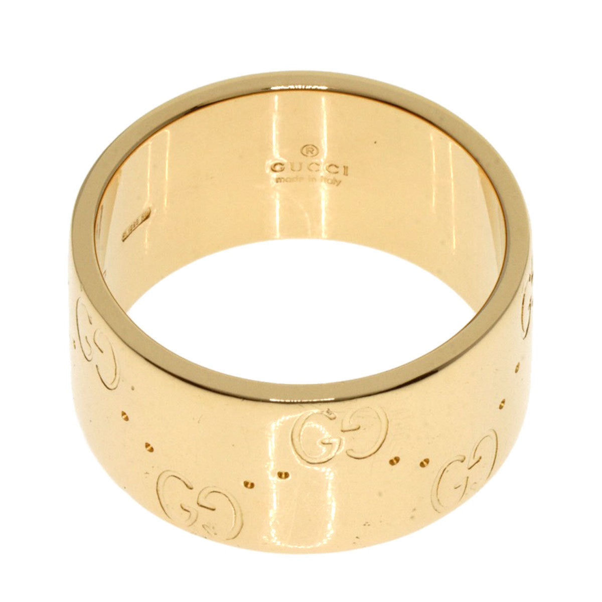 Gucci Icon Yellow Band Ring (Pre-Owned)