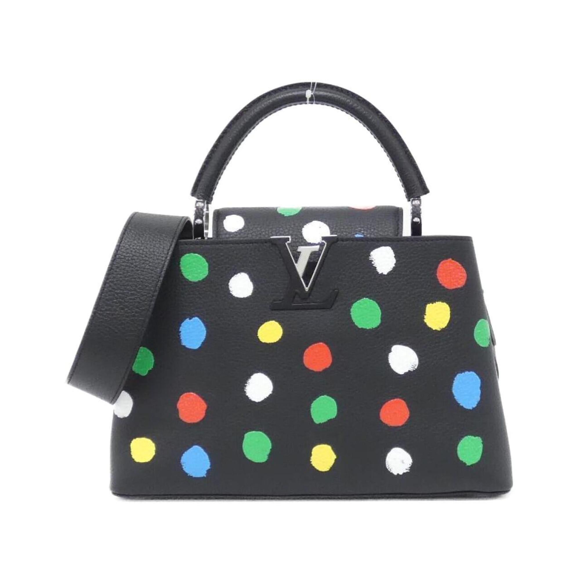 Louis Vuitton Black Multi-Color Leather Handbag (Pre-Owned)