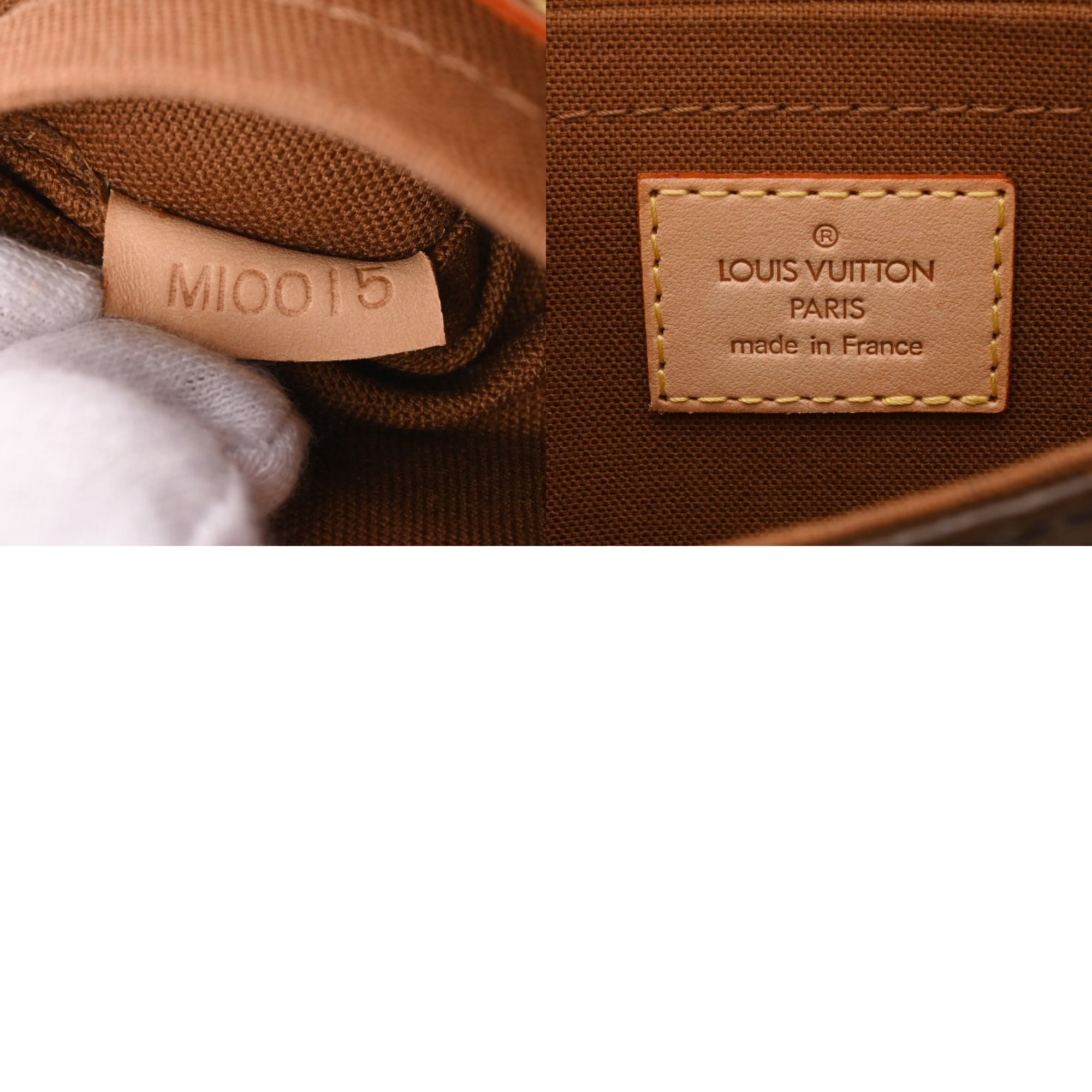 Louis Vuitton Brown Monogram Fanny Pack Pochette (Pre-Owned)