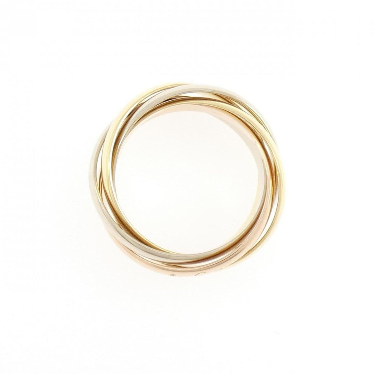 Cartier Trinity Yellow Gold (18K) Pink Gold (18K) White Gold (18K) Band Ring (Pre-Owned)