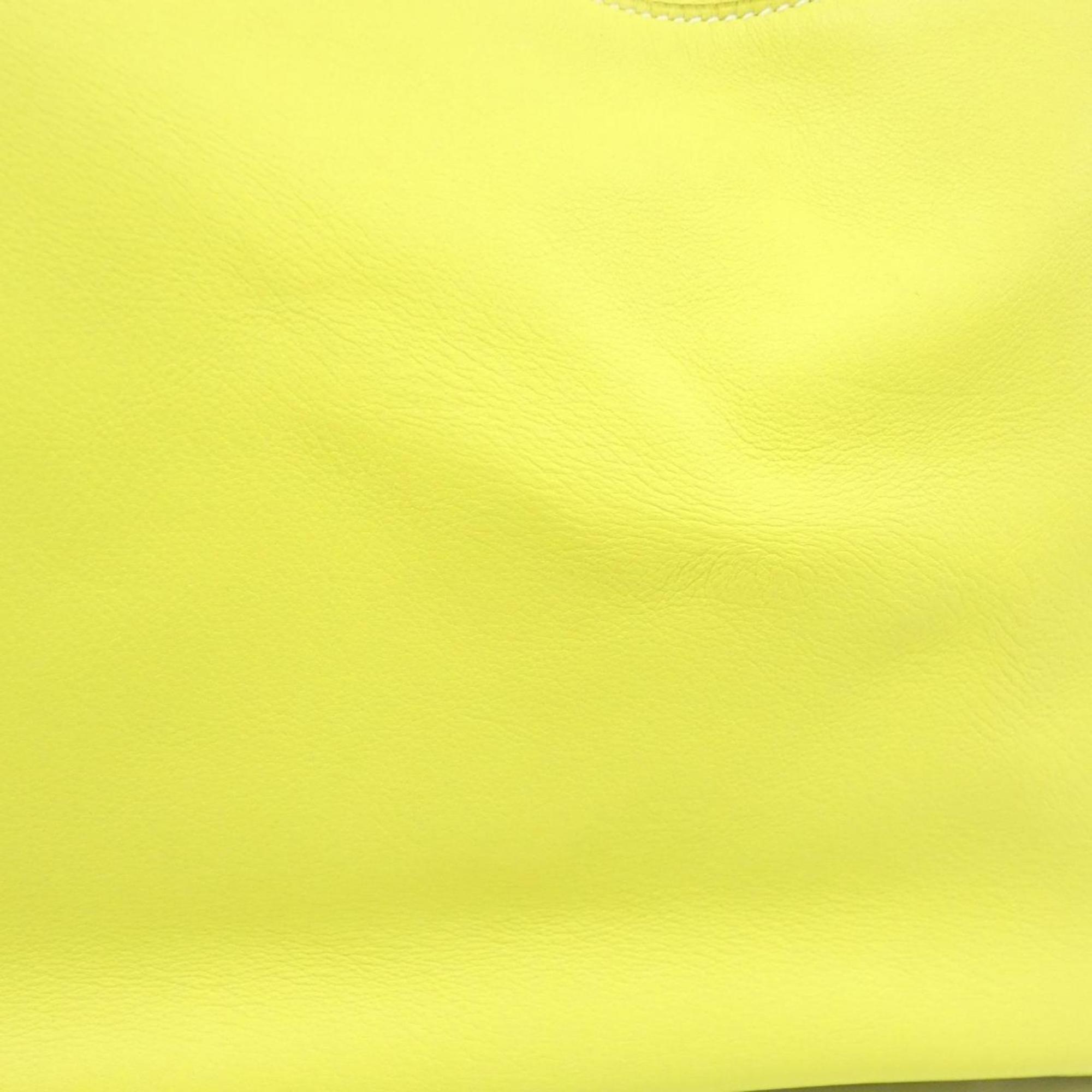 Hermes Lime Yellow Swift Leather Shoulder Bag (Pre-Owned)