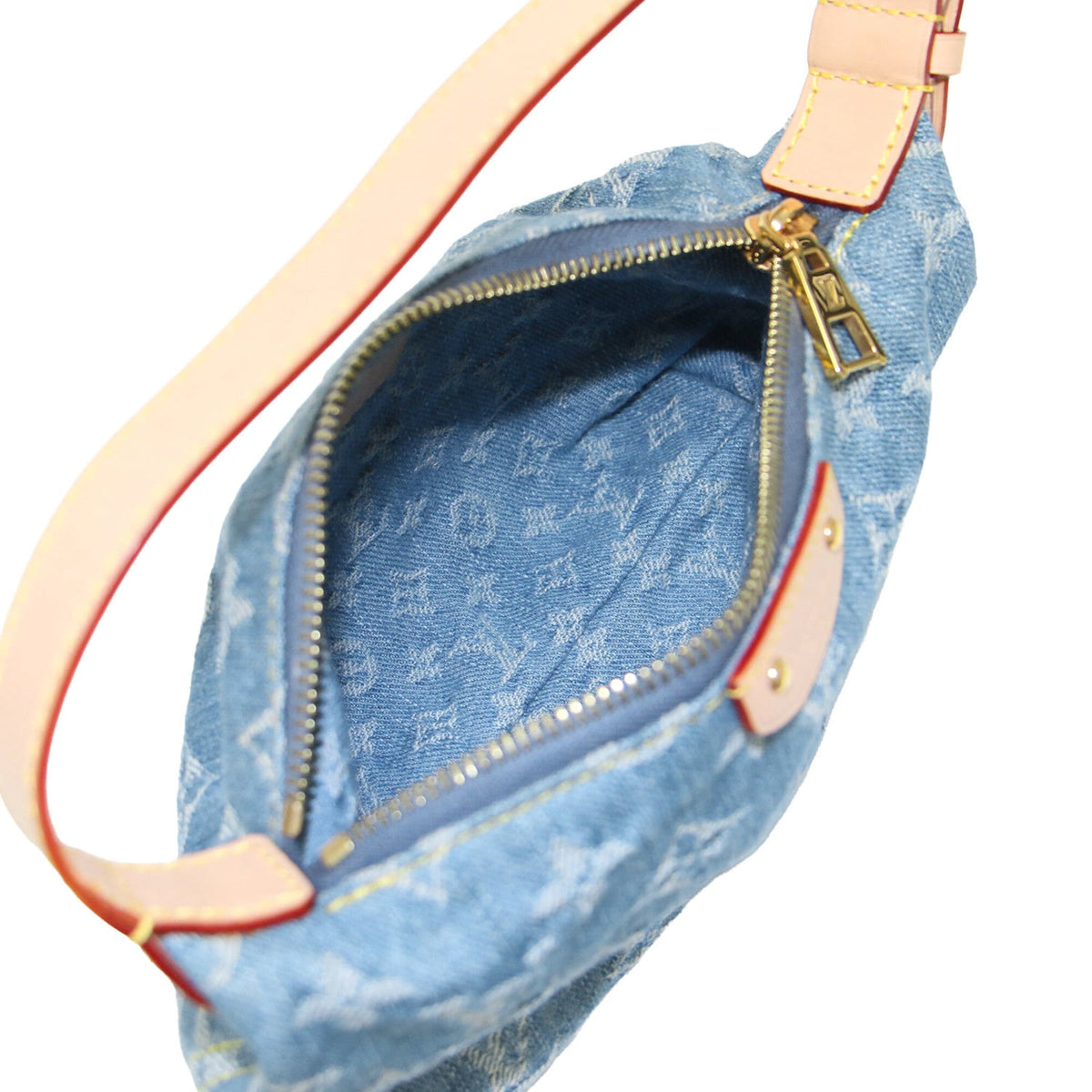 Louis Vuitton Blue Handbag Pochette (Pre-Owned)