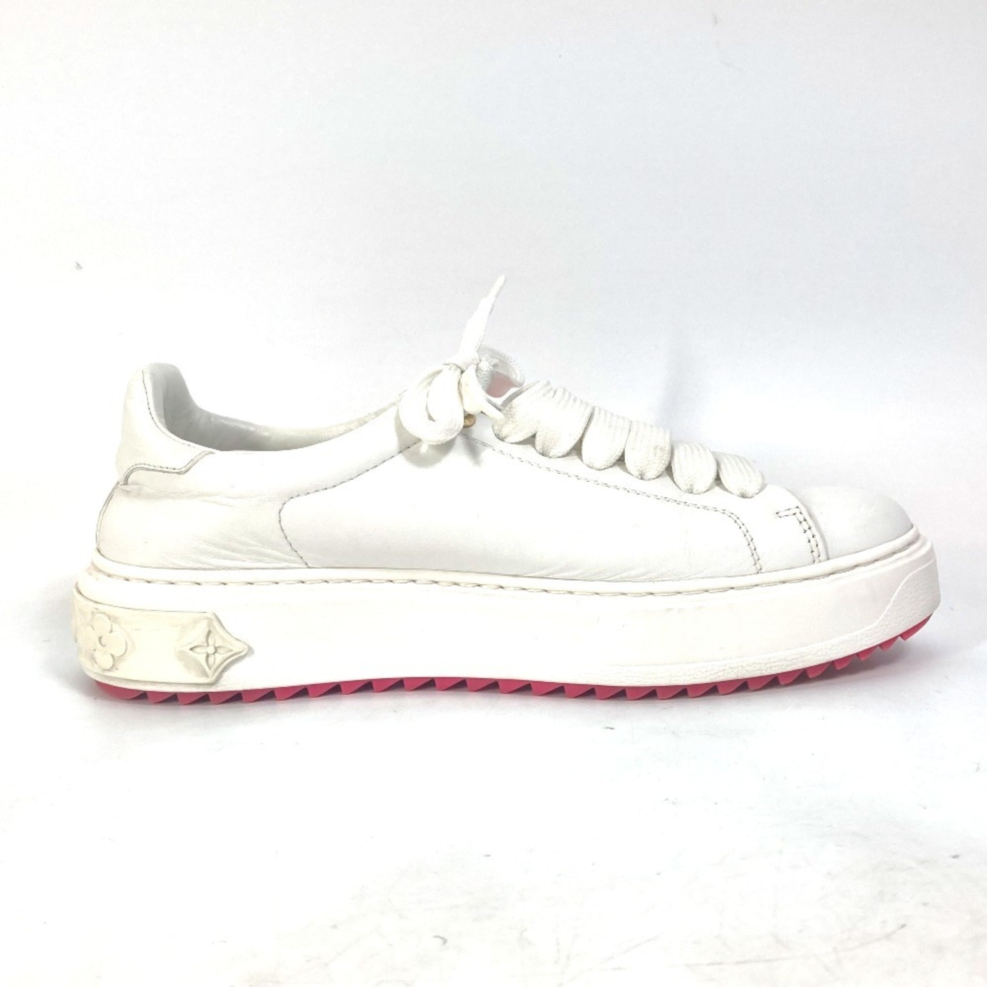 Louis Vuitton Pink White Sneakers (Pre-Owned)