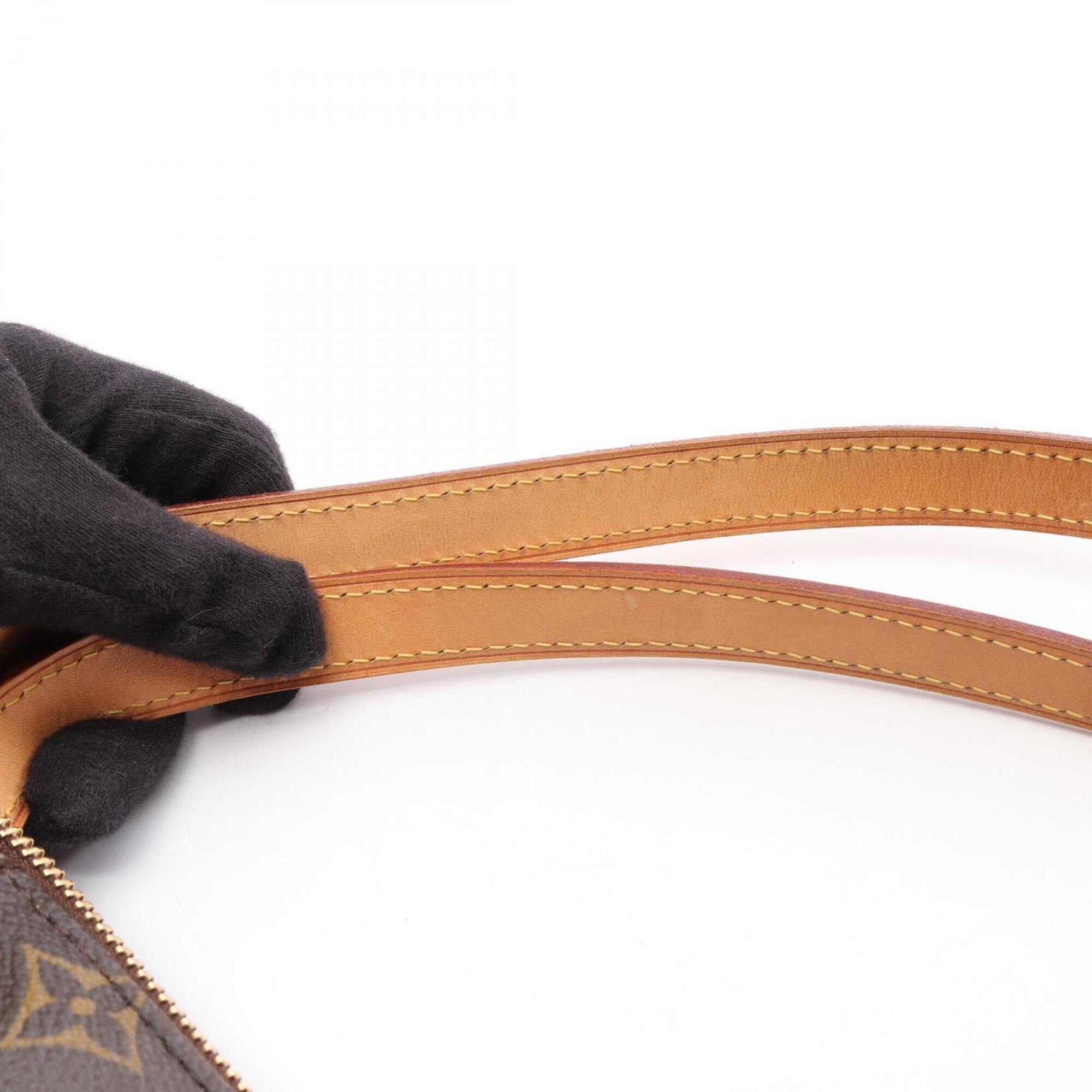 Louis Vuitton Brown Coated Canvas Pvc Monogram Leather Handbag Tote Bag (Pre-Owned)