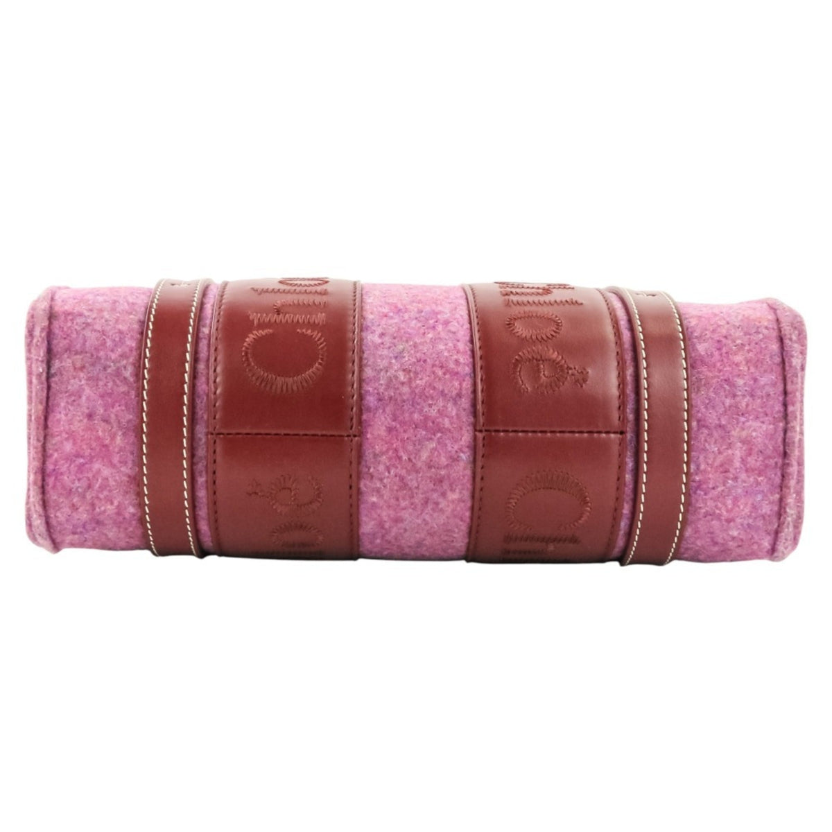 Chloé Red Color Felt Shoulder Bag (Pre-Owned)
