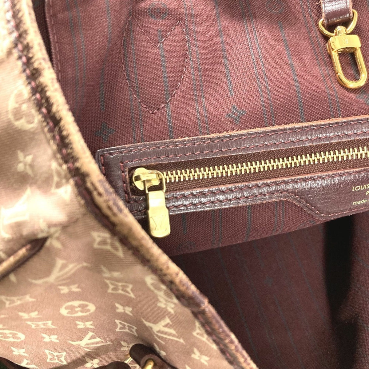 Louis Vuitton Monogram Idylle Red Color Sepia Monogram Idylle Shoulder Bag Tote Bag (Pre-Owned)