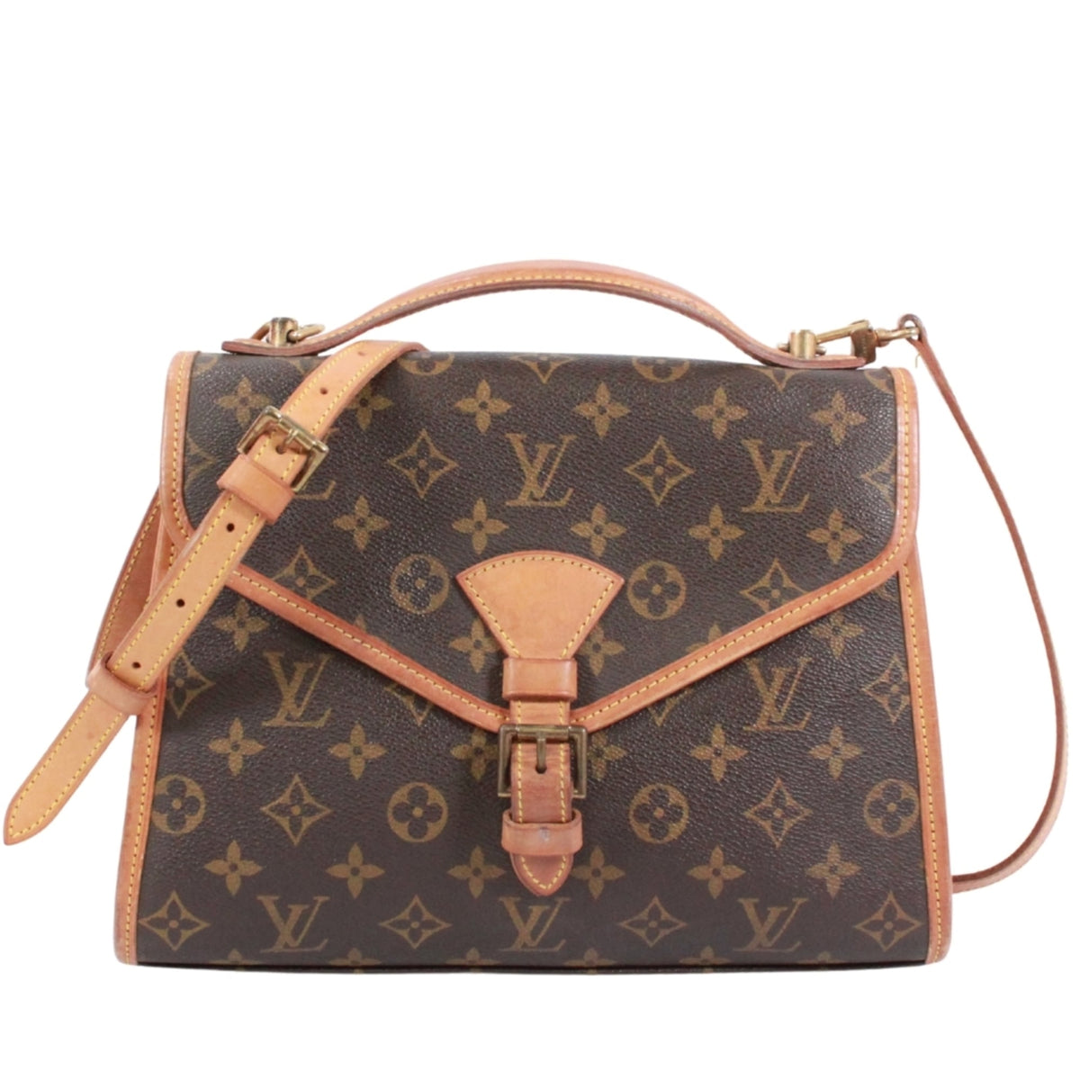 Louis Vuitton Brown Monogram Monogram Shoulder Bag (Pre-Owned)