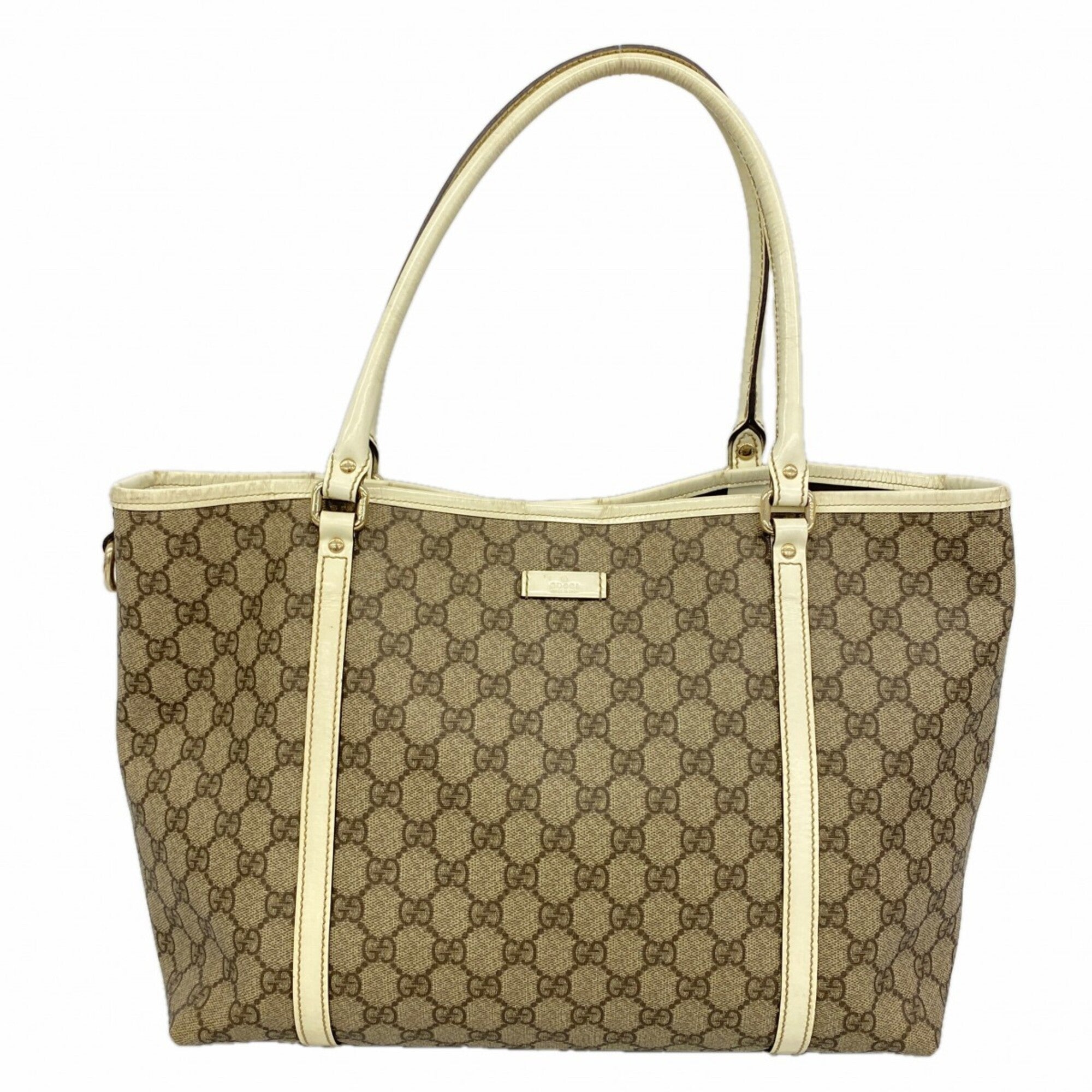 Gucci Brown Pvc Tote Bag (Pre-Owned)