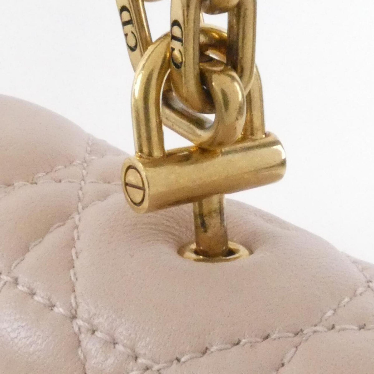 Christian Dior Light Pink Leather Handbag (Pre-Owned)