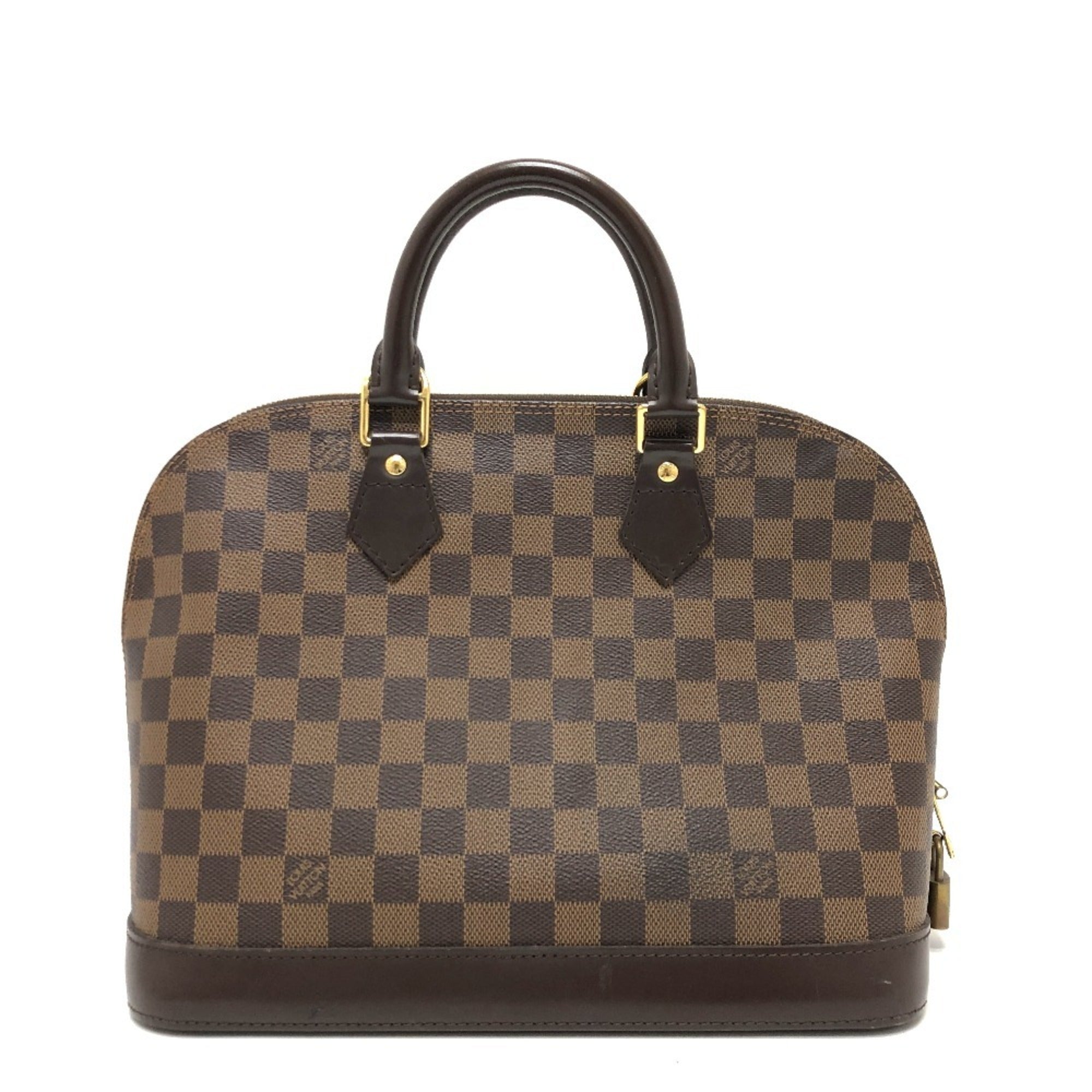 Louis Vuitton Brown Damier Canvas Handbag Tote Bag (Pre-Owned)