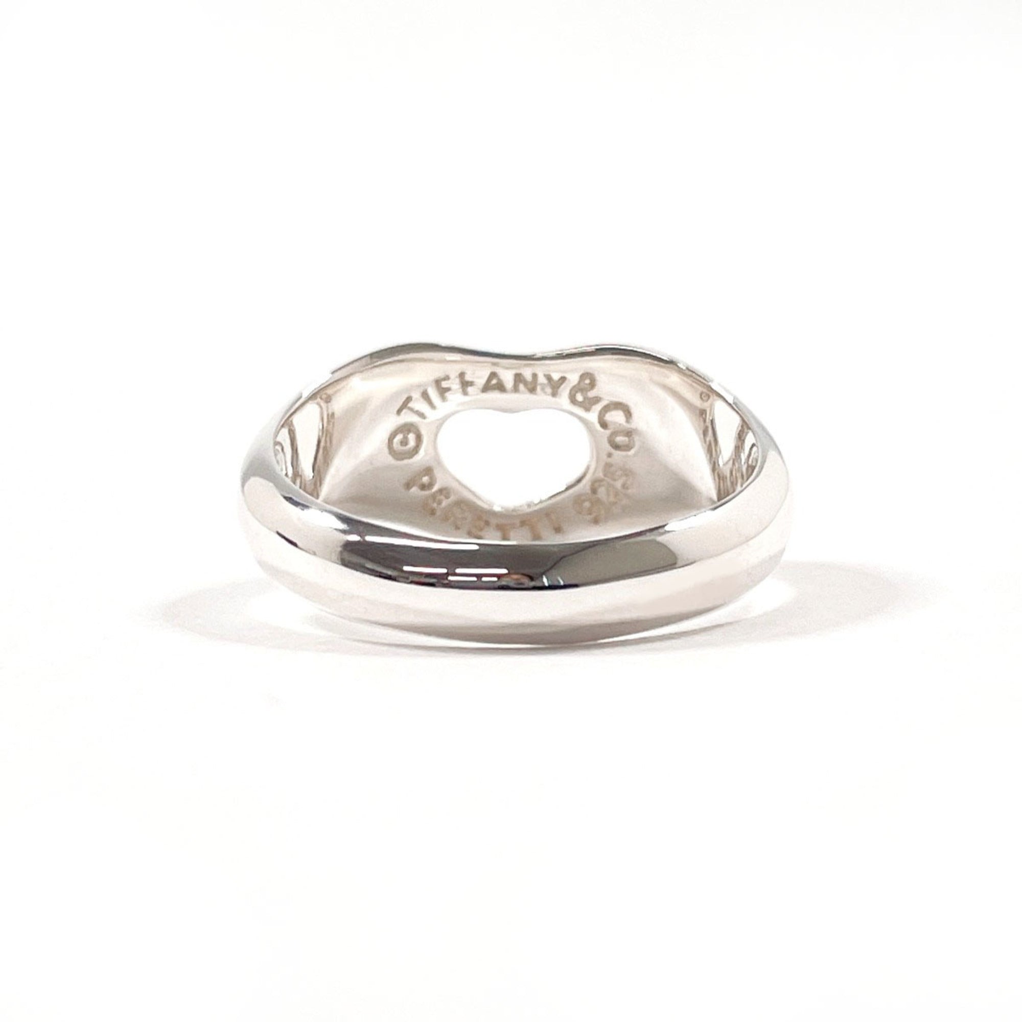 Tiffany Silver Silver 925 Band Ring (Pre-Owned)