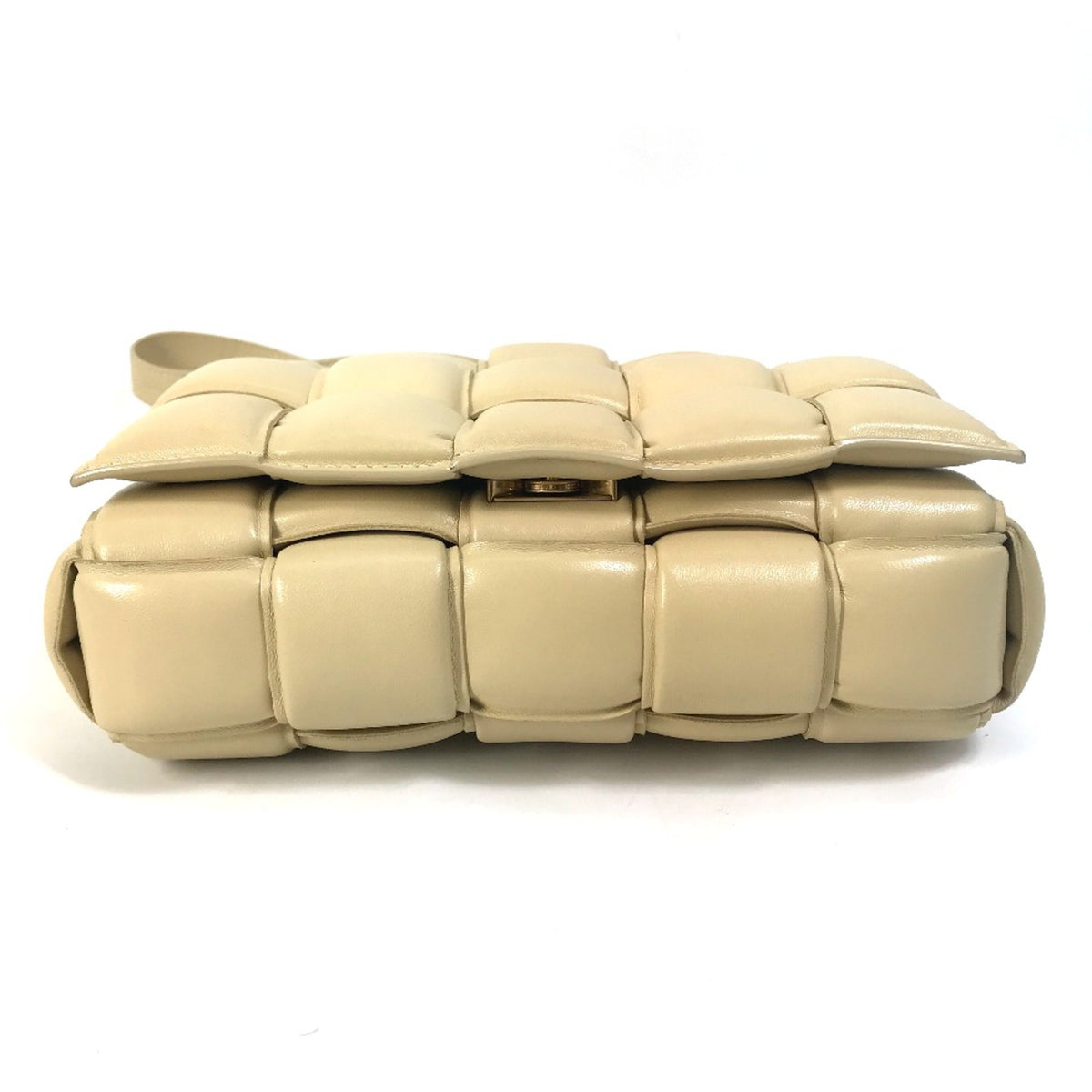Bottega Veneta Beige Leather Shoulder Bag (Pre-Owned)