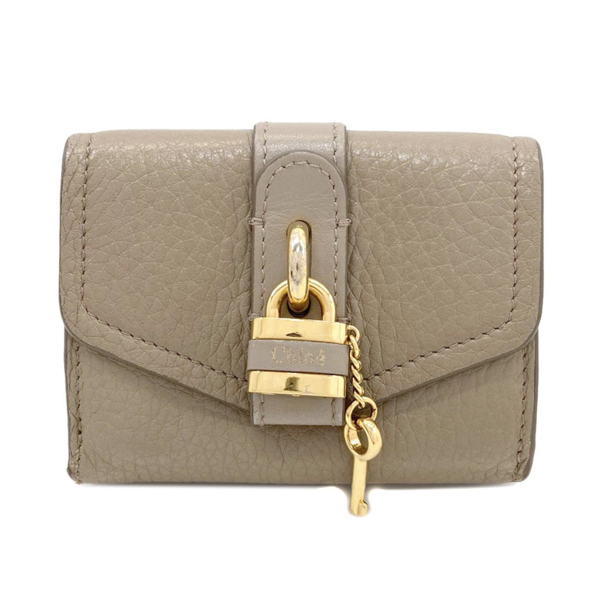 Chloé Brown Leather Wallet (Bi-Fold) (Pre-Owned)