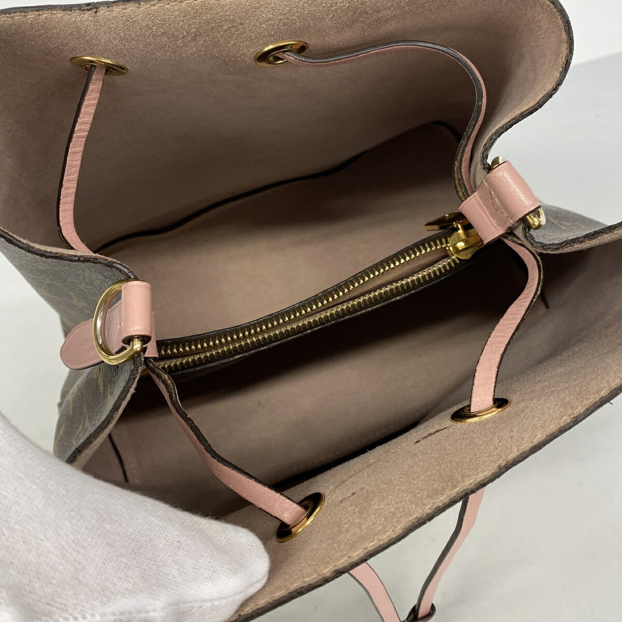 Louis Vuitton Brown Rose Poudre Shoulder Bag (Pre-Owned)