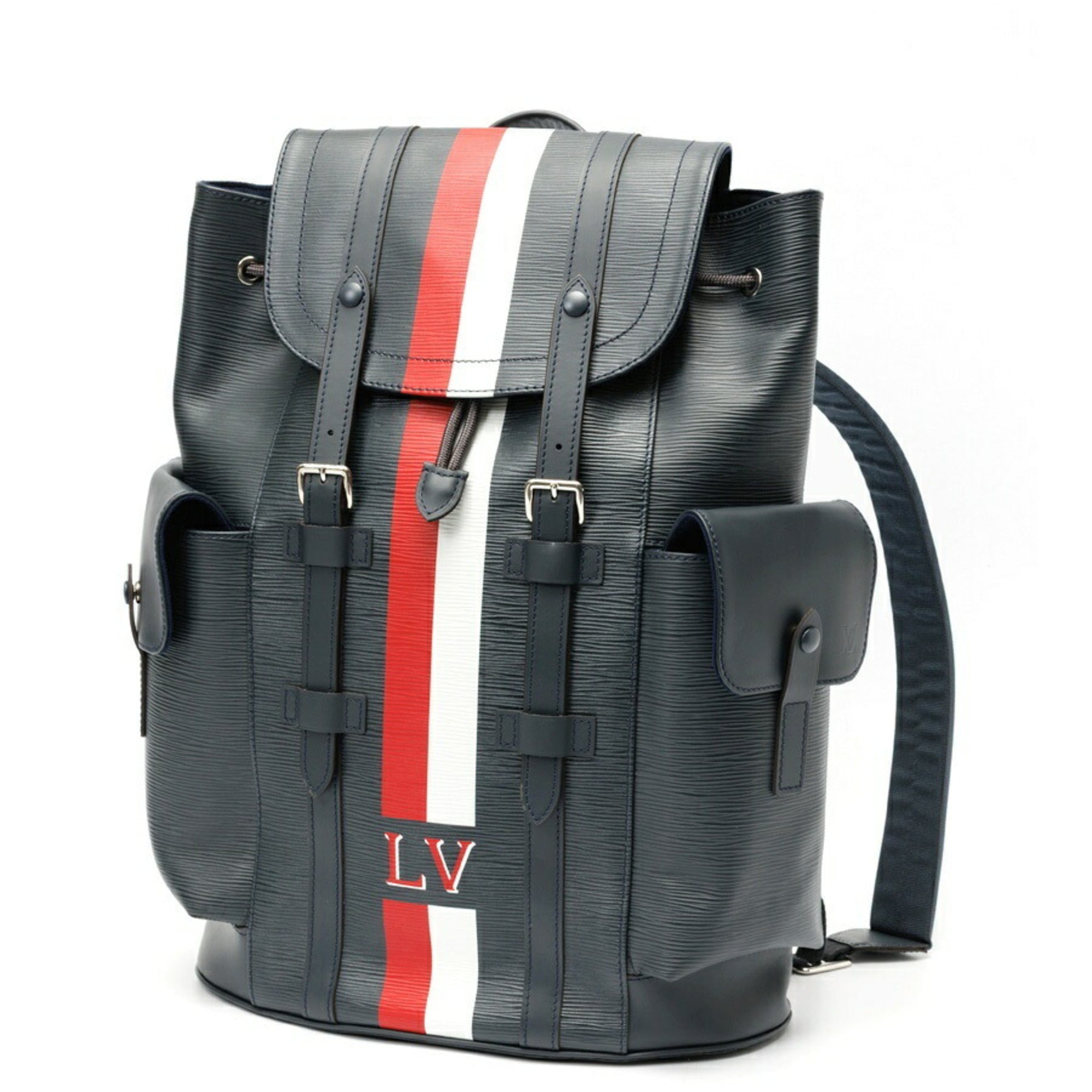 Louis Vuitton Navy Epi Leather Backpack (Pre-Owned)