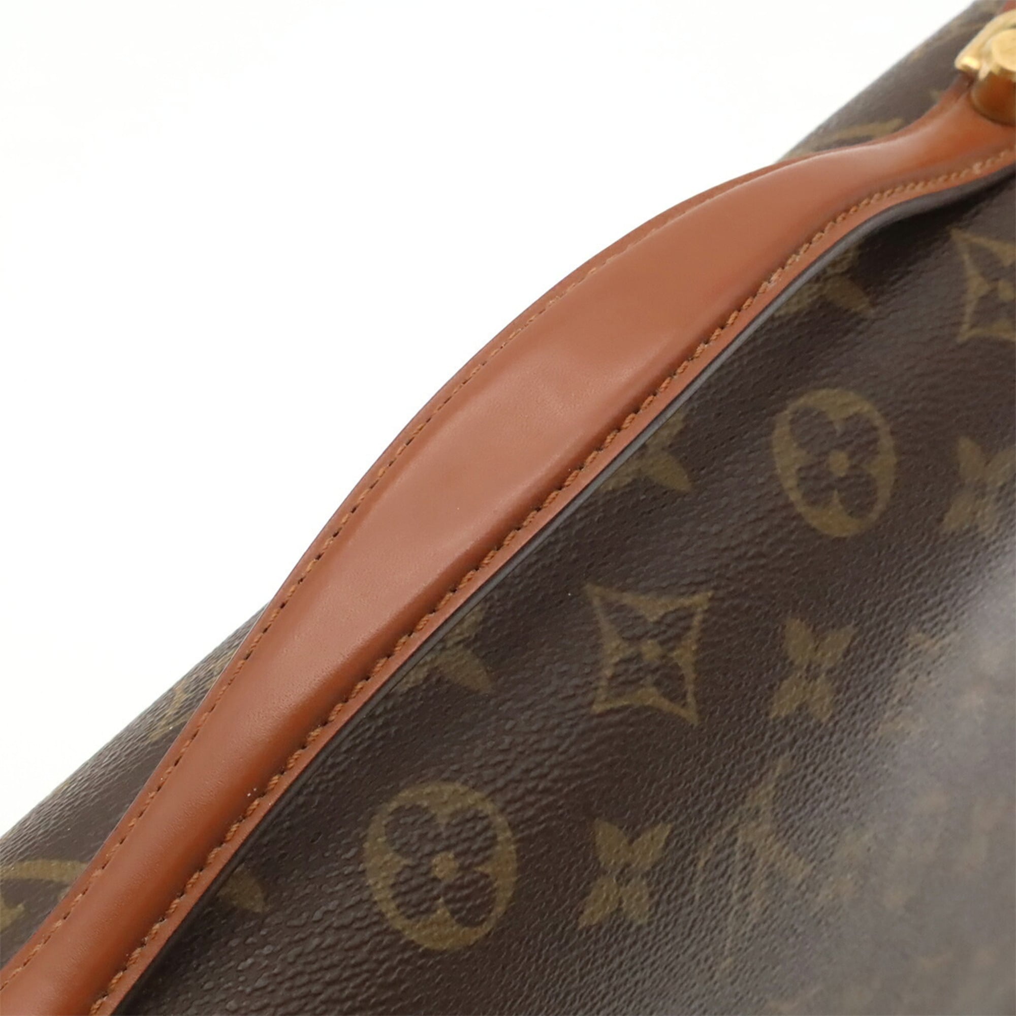Louis Vuitton Brown Galle Monogram Monogram Handbag Shoulder Bag (Pre-Owned)