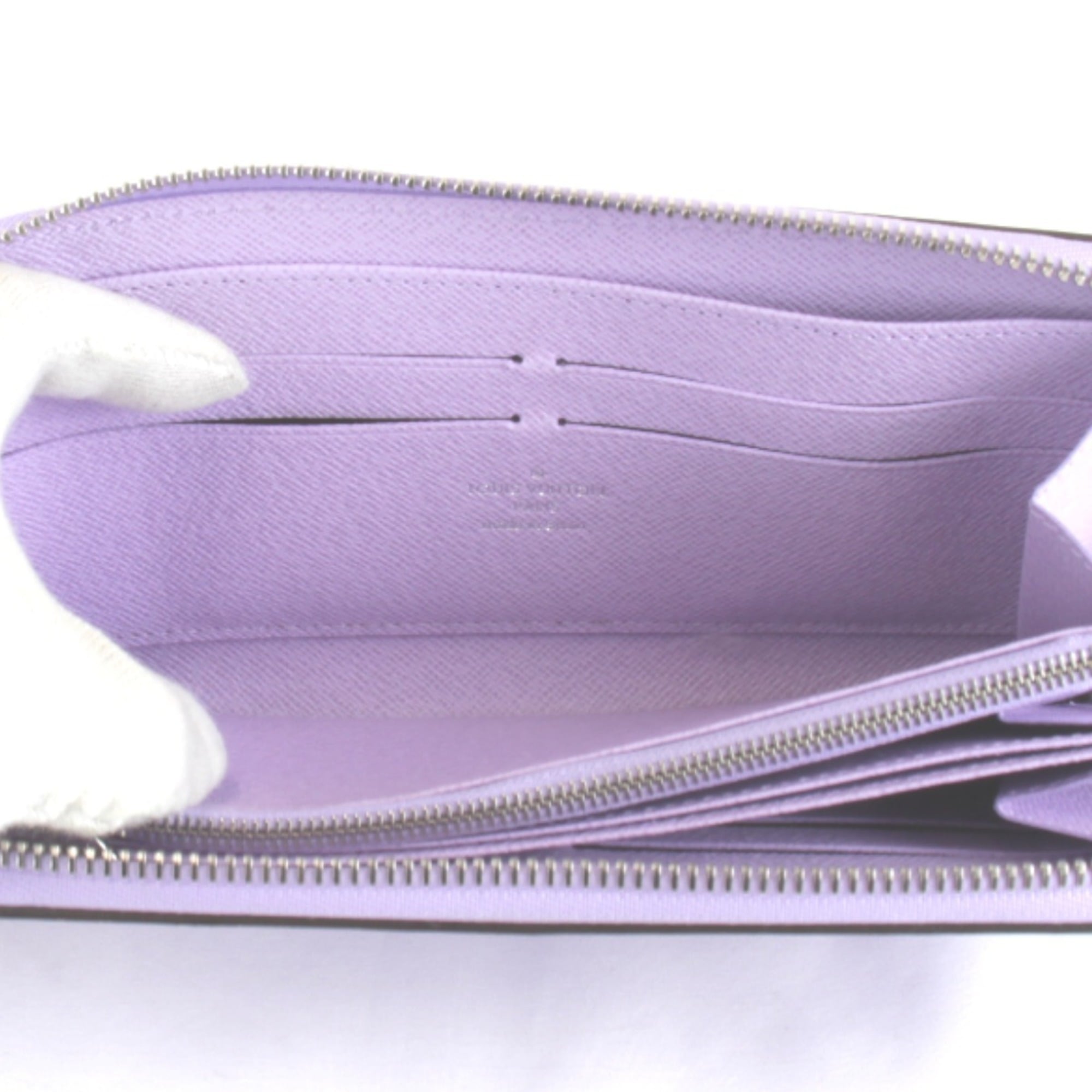 Louis Vuitton Purple Epi Leather Long Wallet (Bi-Fold) (Pre-Owned)