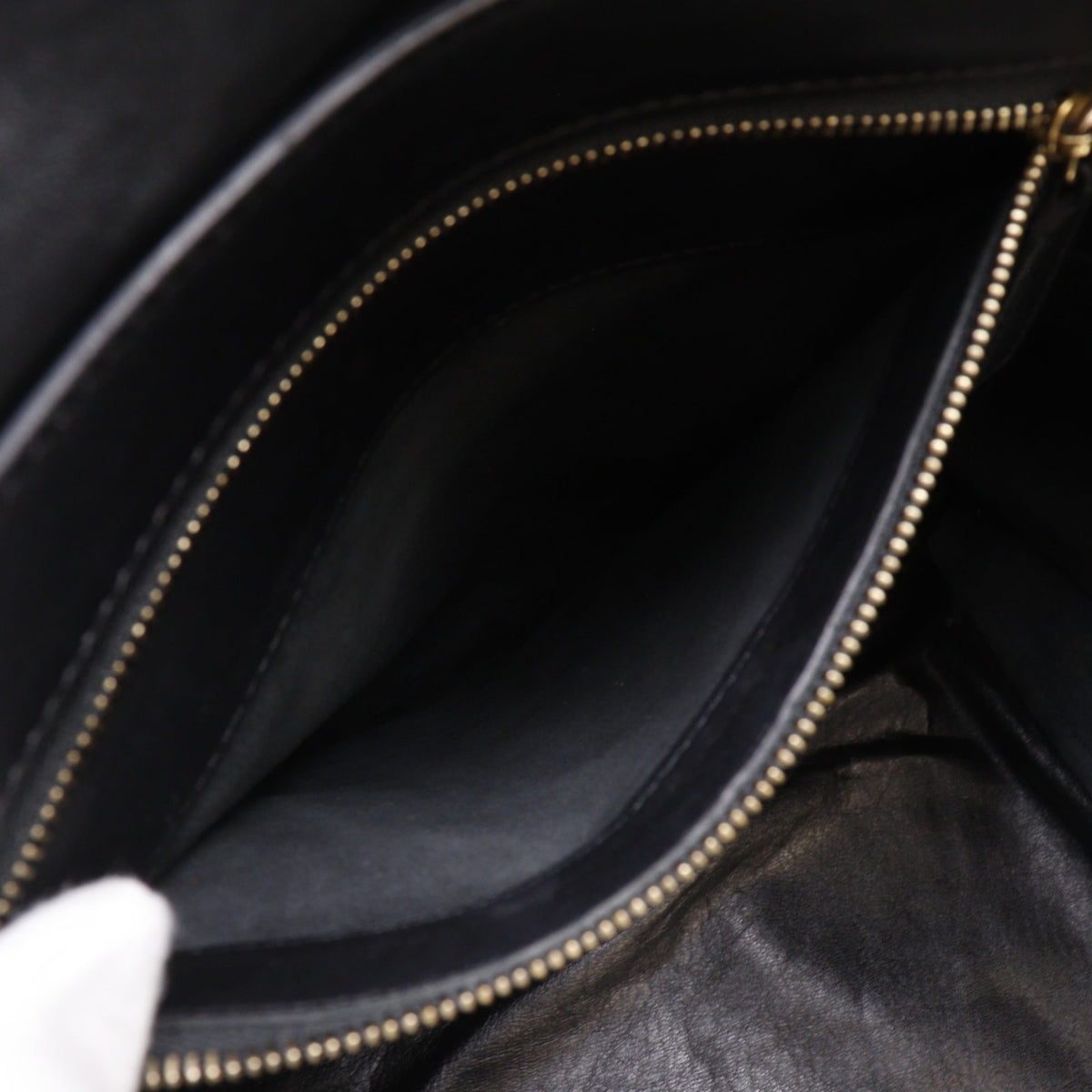 Celine Cabas Beige Black Linen Leather Tote Bag (Pre-Owned)