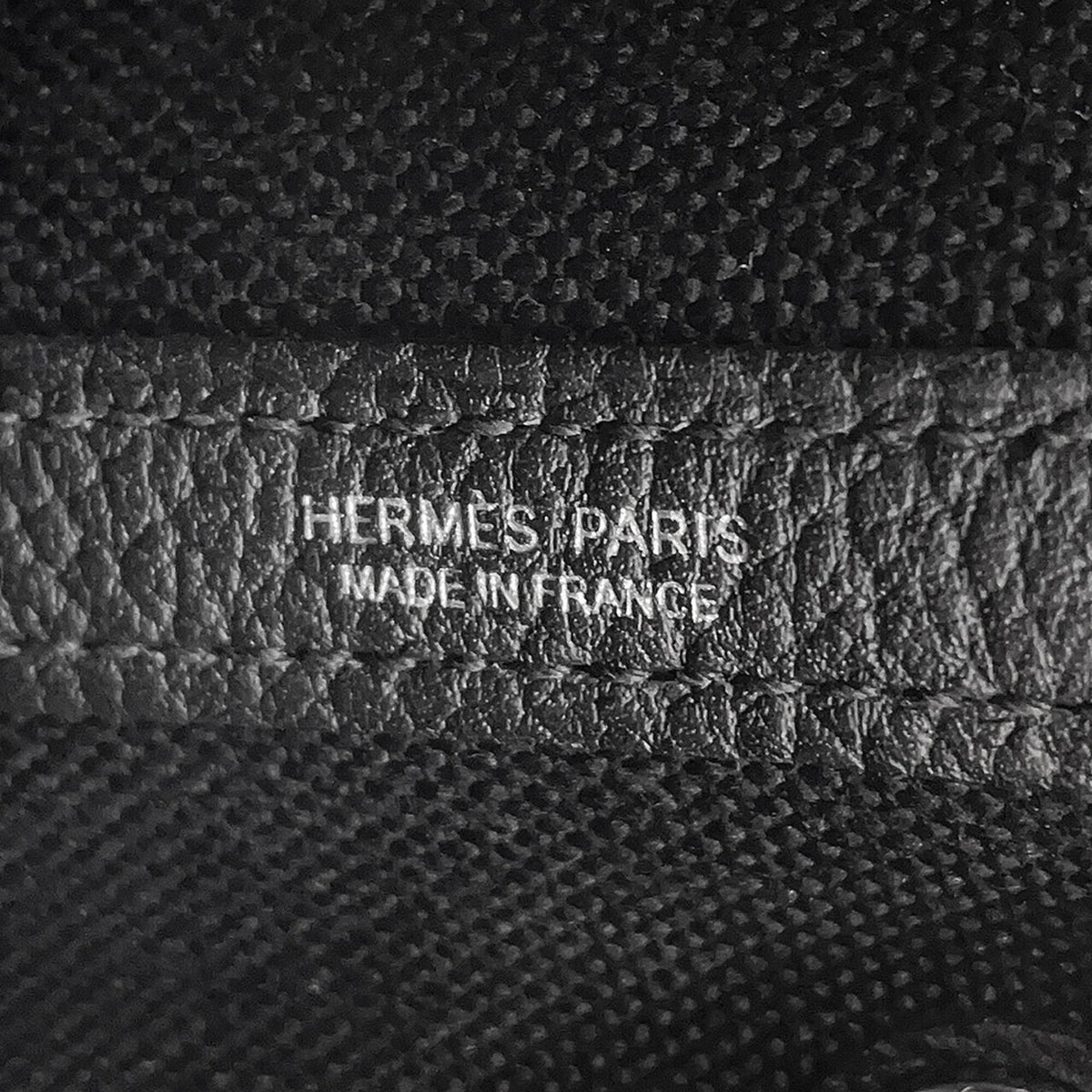Hermes Garden Black Toile H Negonda Leather Tote Bag (Pre-Owned)