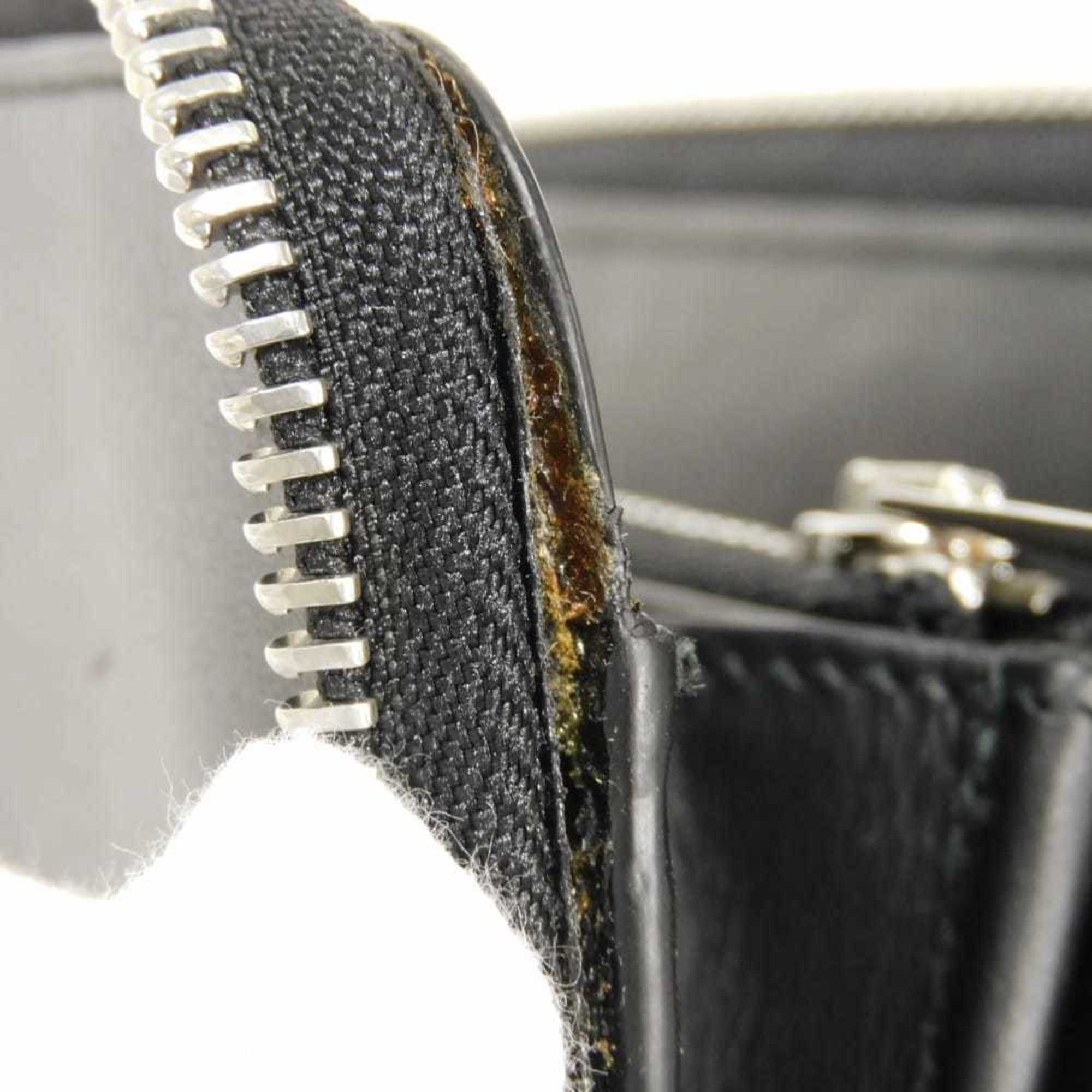 Loewe Black Leather Long Wallet (Bi-Fold) (Pre-Owned)