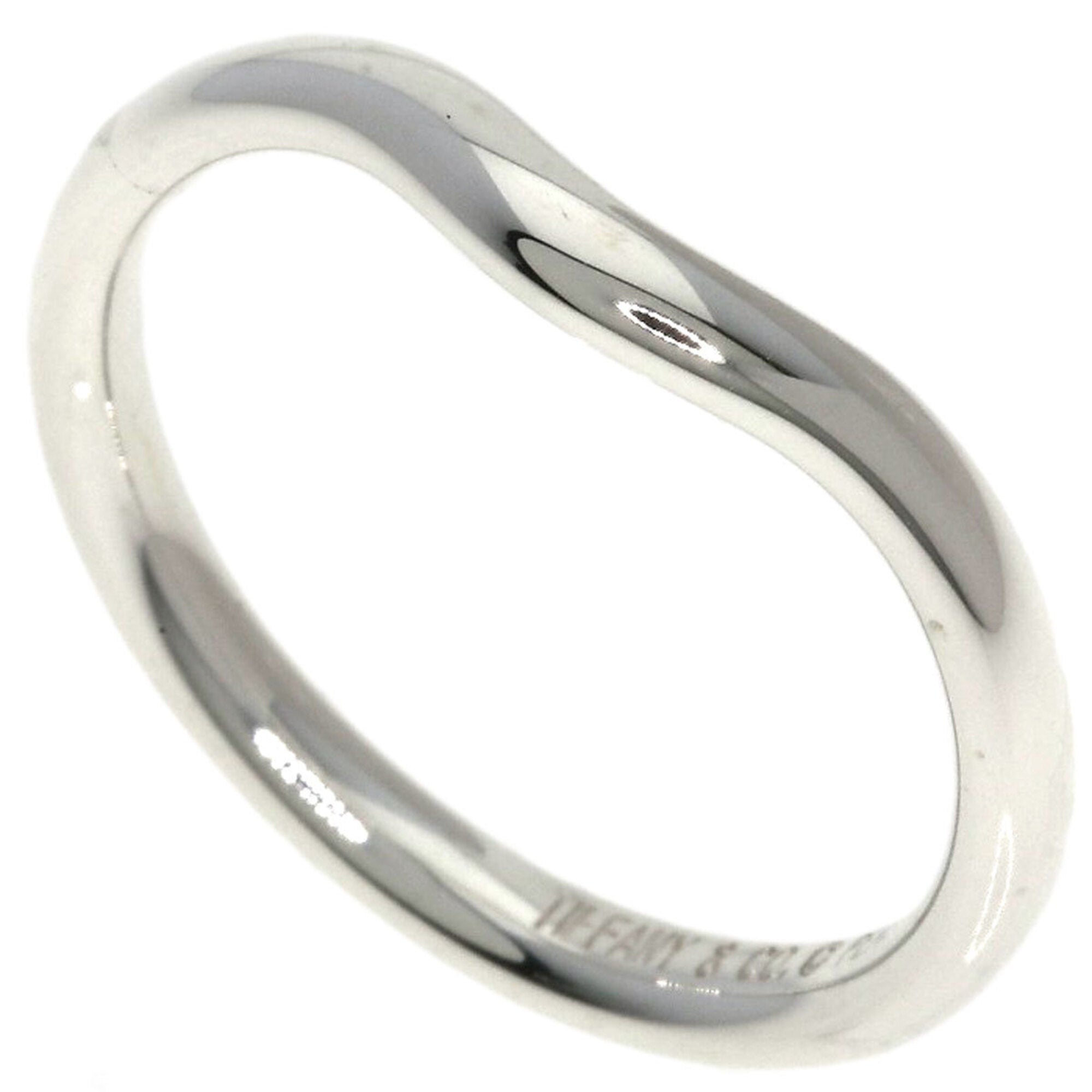 Tiffany Silver Silver Band Ring (Pre-Owned)