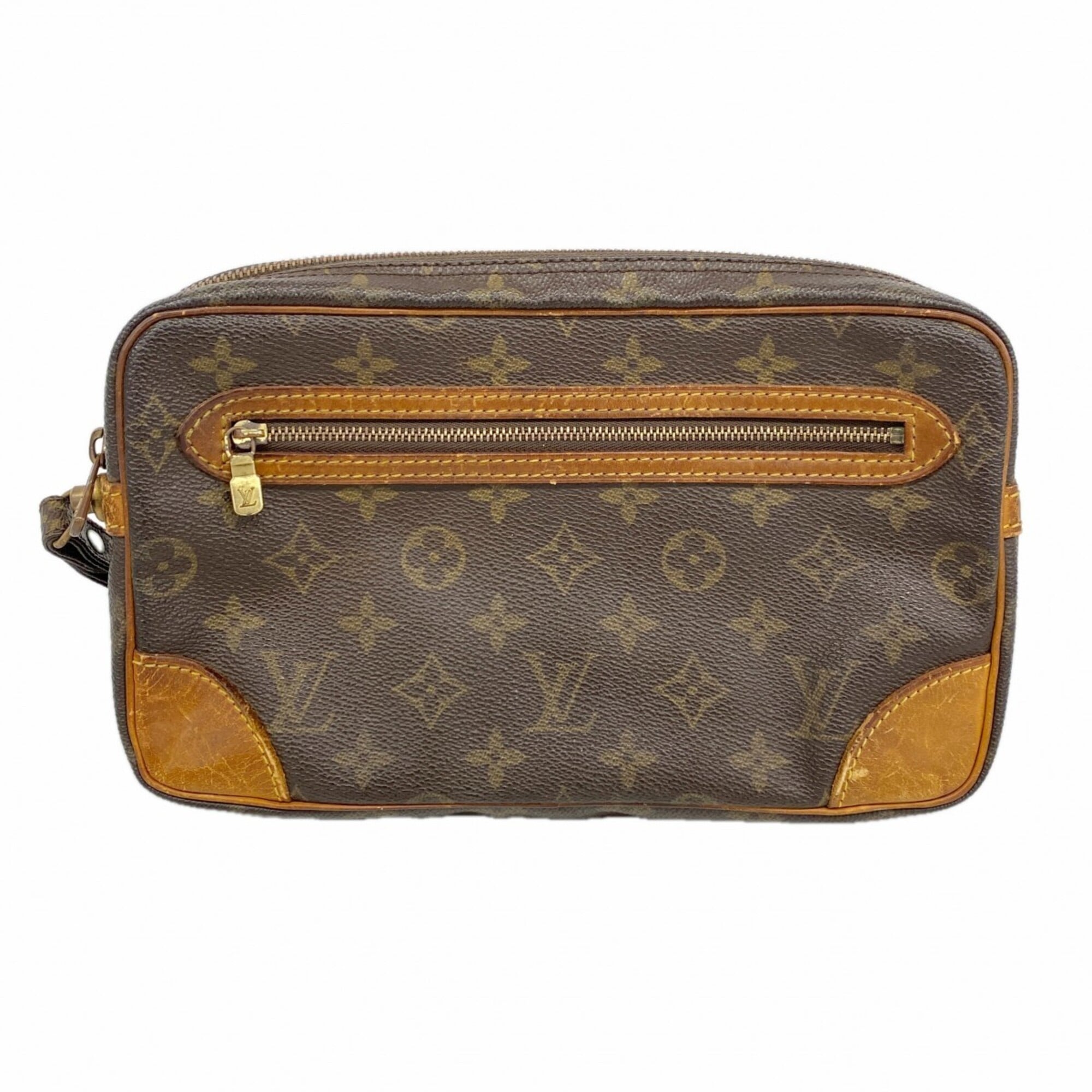 Louis Vuitton Brown Clutch Bag (Pre-Owned)