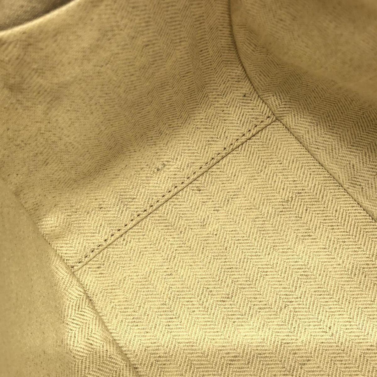Loewe Beige Gold Canvas Leather Jacquard Shoulder Bag (Pre-Owned)