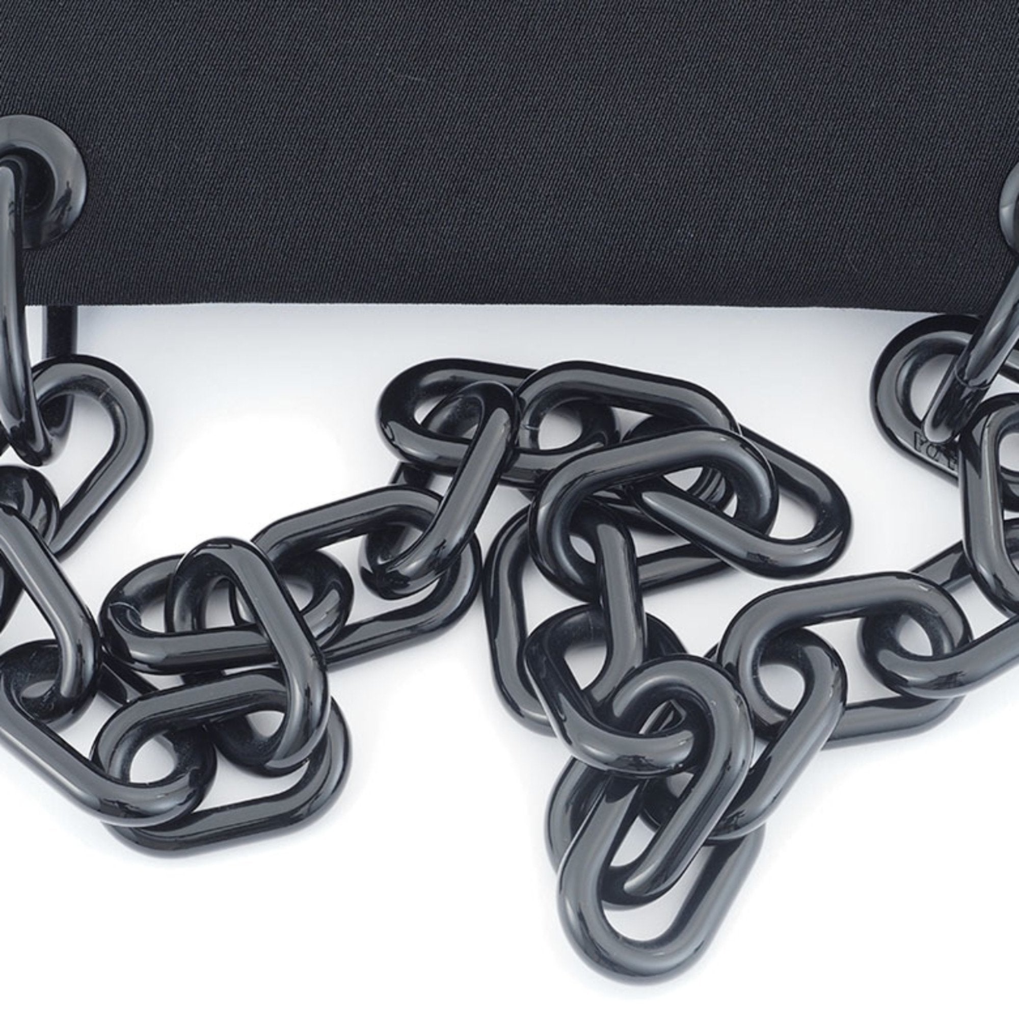 Prada Black Canvas Shoulder Bag (Pre-Owned)