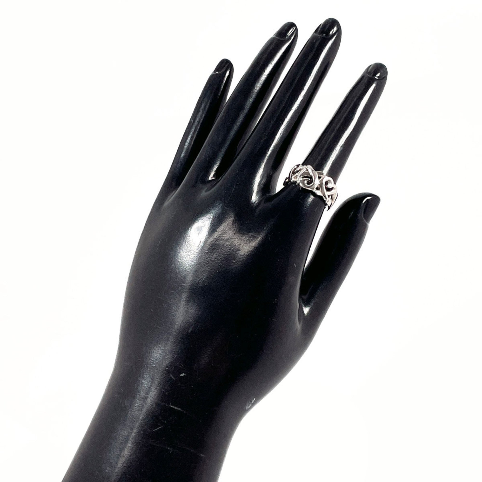 Tiffany Silver Silver 925 Band Ring (Pre-Owned)
