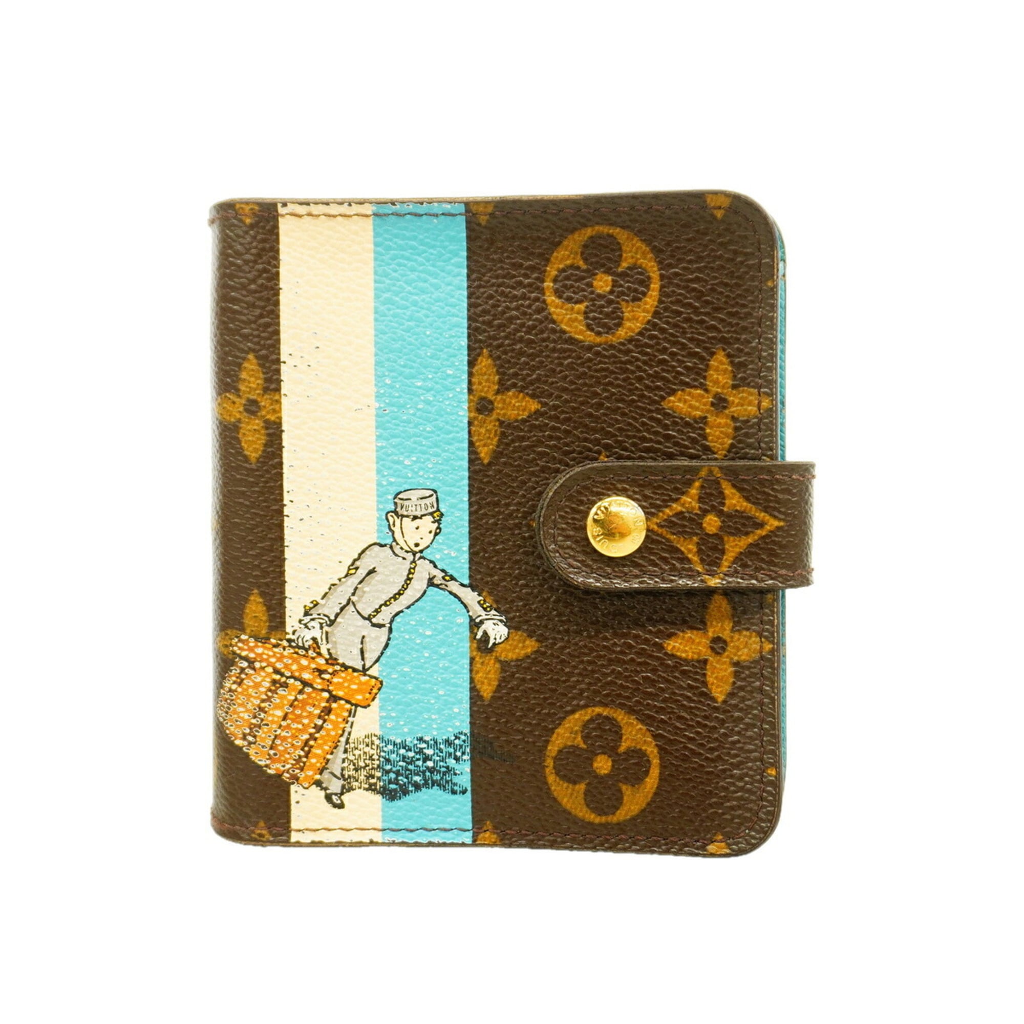 Louis Vuitton Brown Wallet (Bi-Fold) (Pre-Owned)