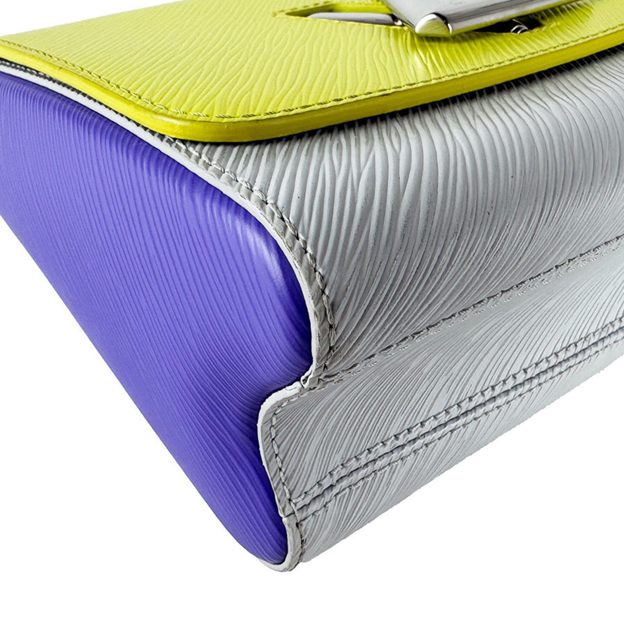 Louis Vuitton Gray Purple Yellow Epi Leather Shoulder Bag (Pre-Owned)