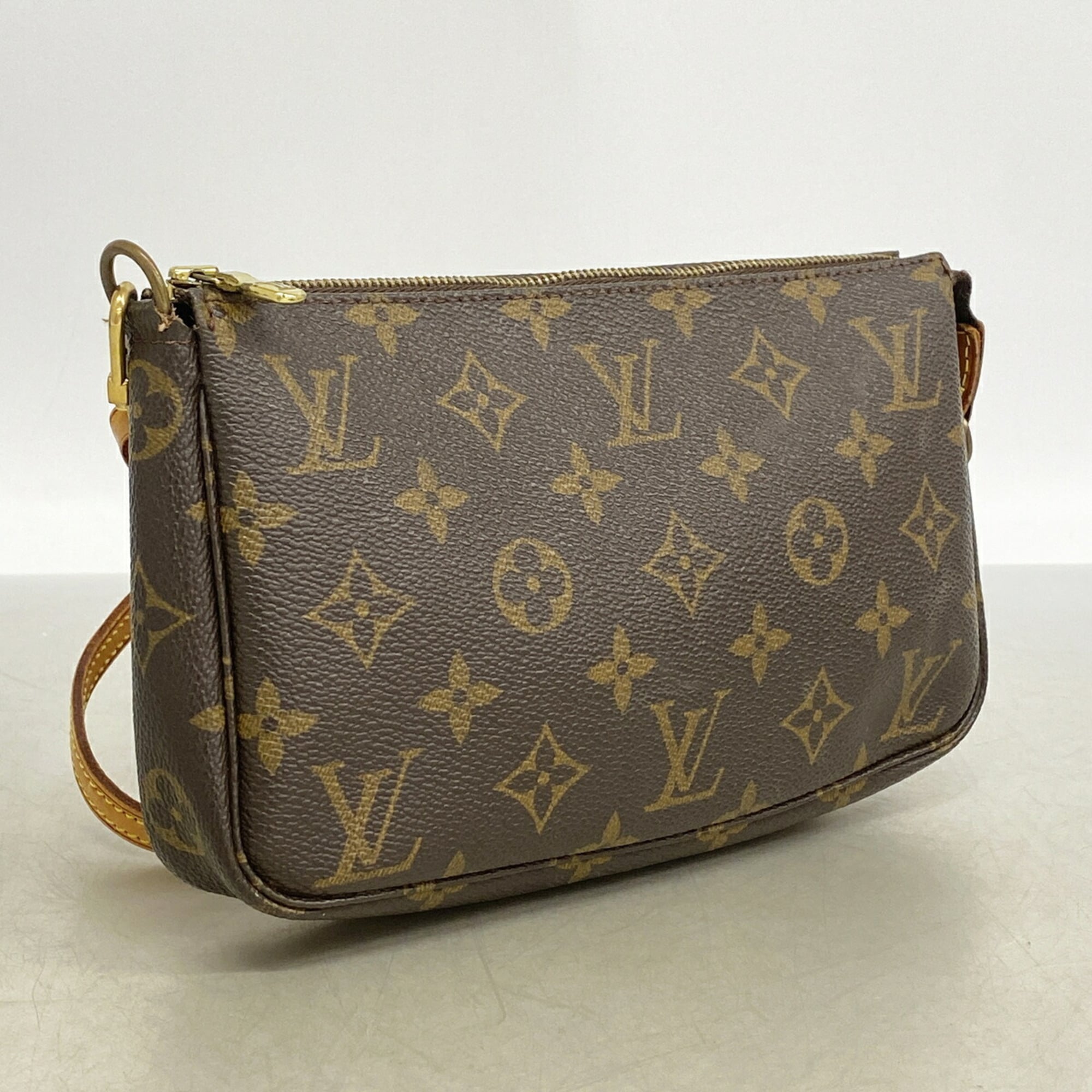 Louis Vuitton Brown Pouch (Pre-Owned)