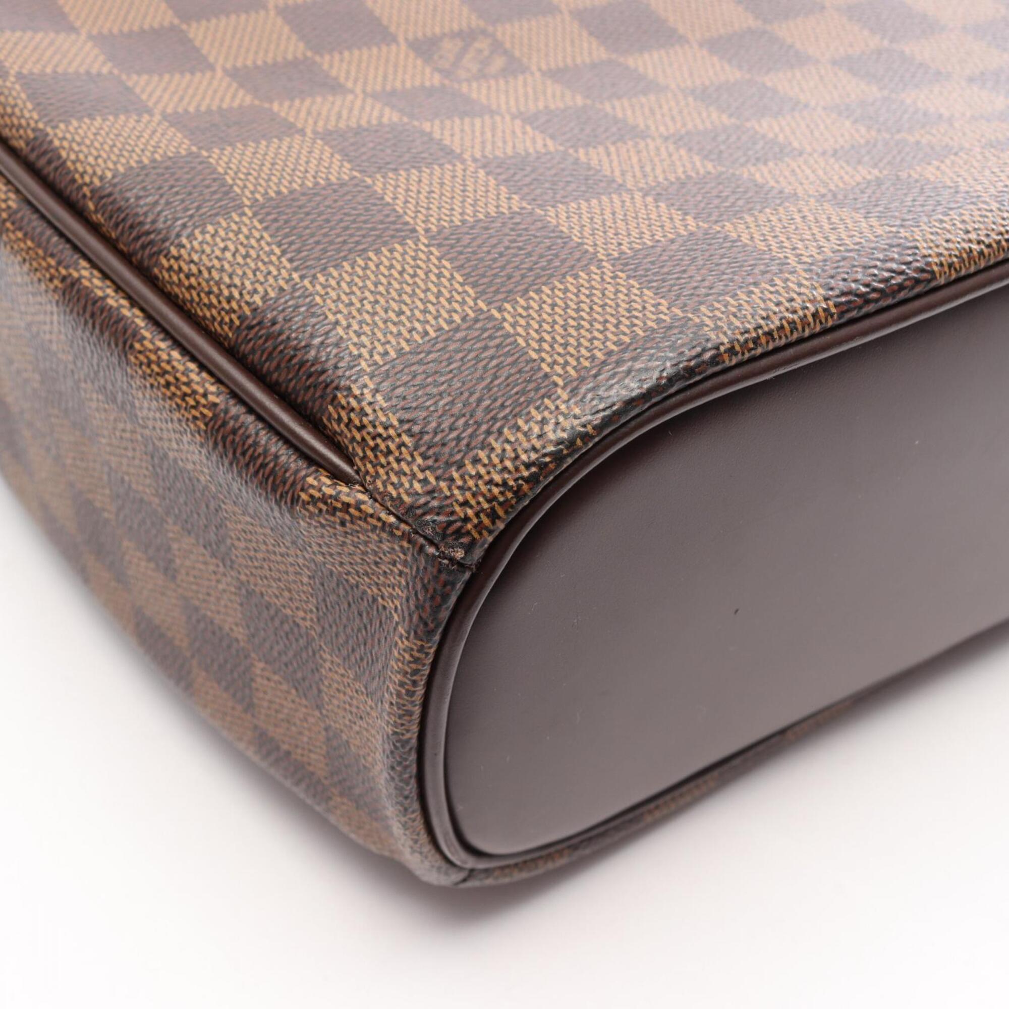 Louis Vuitton Brown Coated Canvas Pvc Leather Handbag (Pre-Owned)