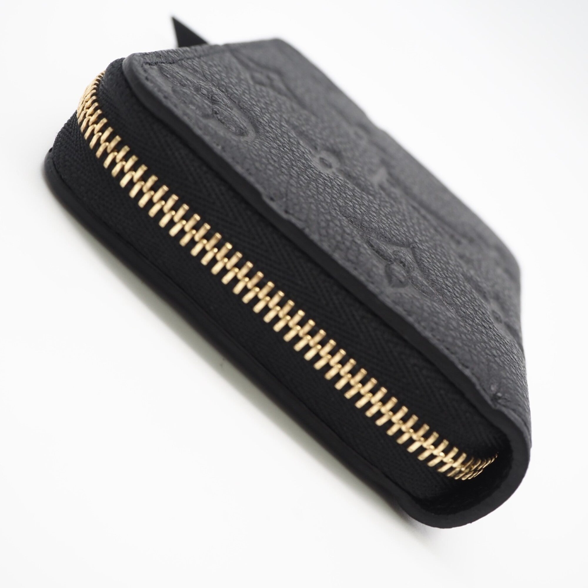 Louis Vuitton Monogram Empreinte Black Noir Leather Coin Purse/Coin Case (Pre-Owned)