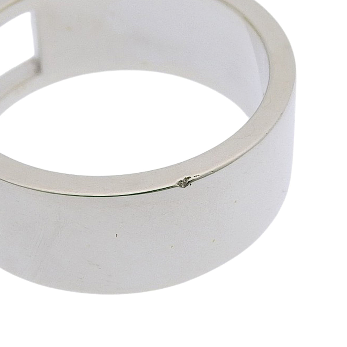 Gucci Silver 925 Band Ring (Pre-Owned)