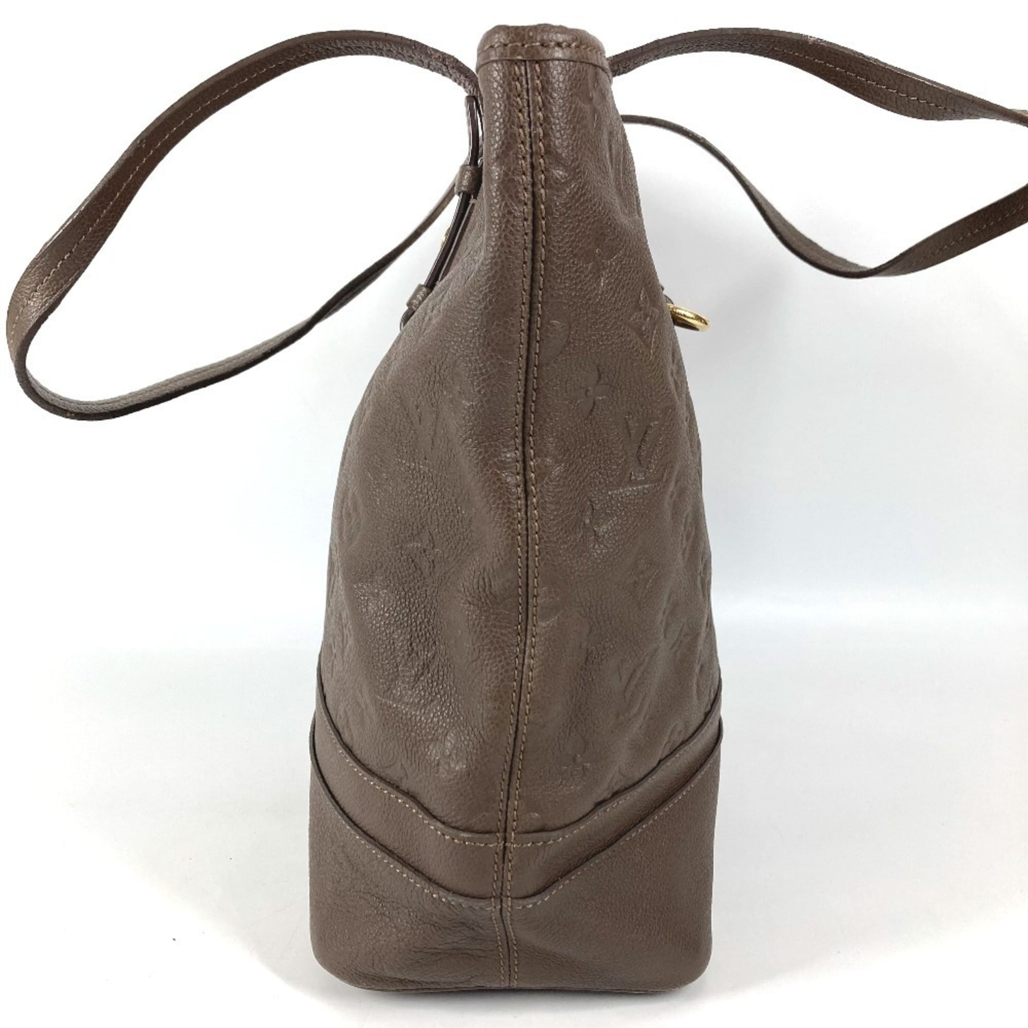 Louis Vuitton Brown Monogram Empreinte Leather Handbag Shoulder Bag Tote Bag (Pre-Owned)