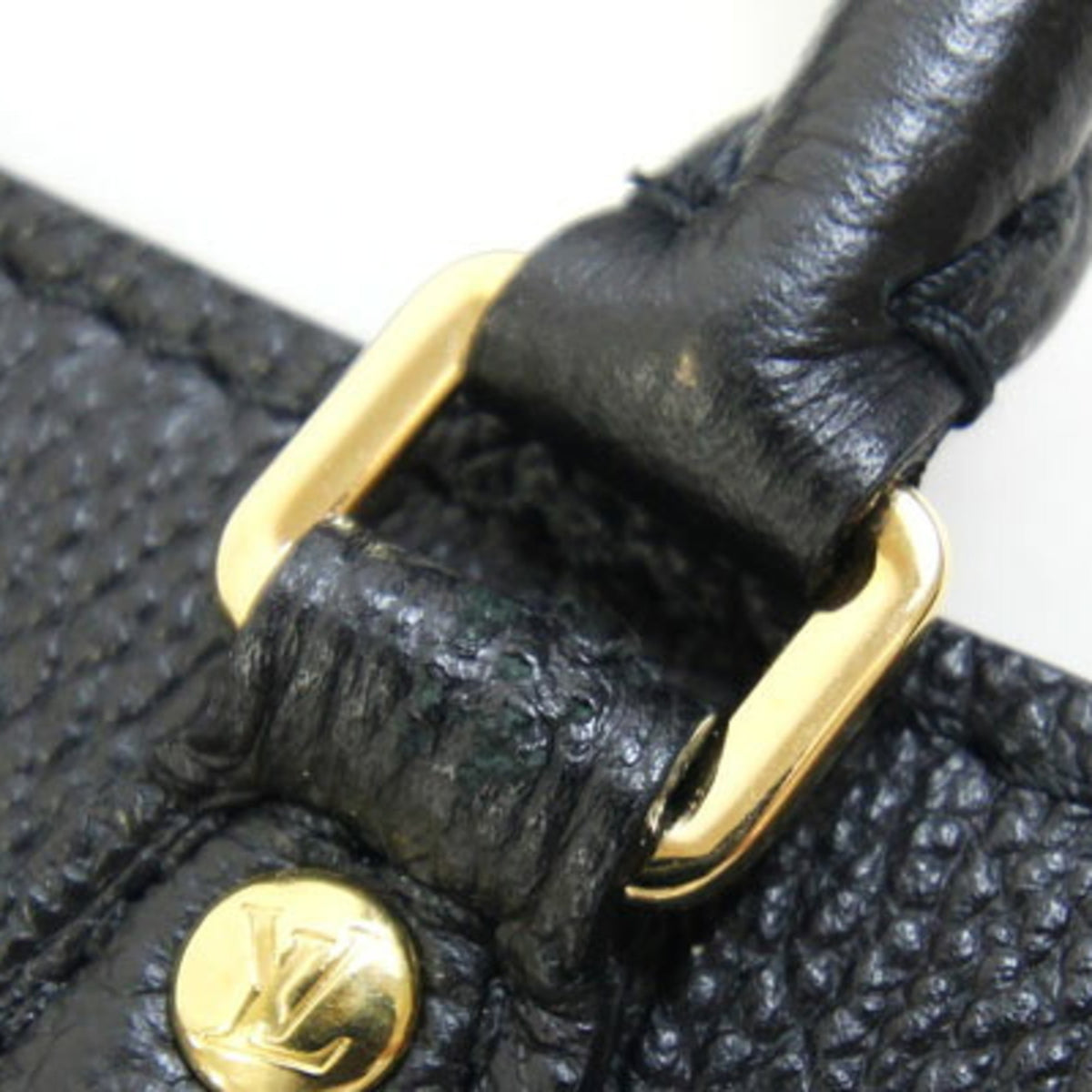Louis Vuitton Black Monogram Noir Monogram Empreinte Leather Handbag Pochette Shoulder Bag (Pre-Owned)