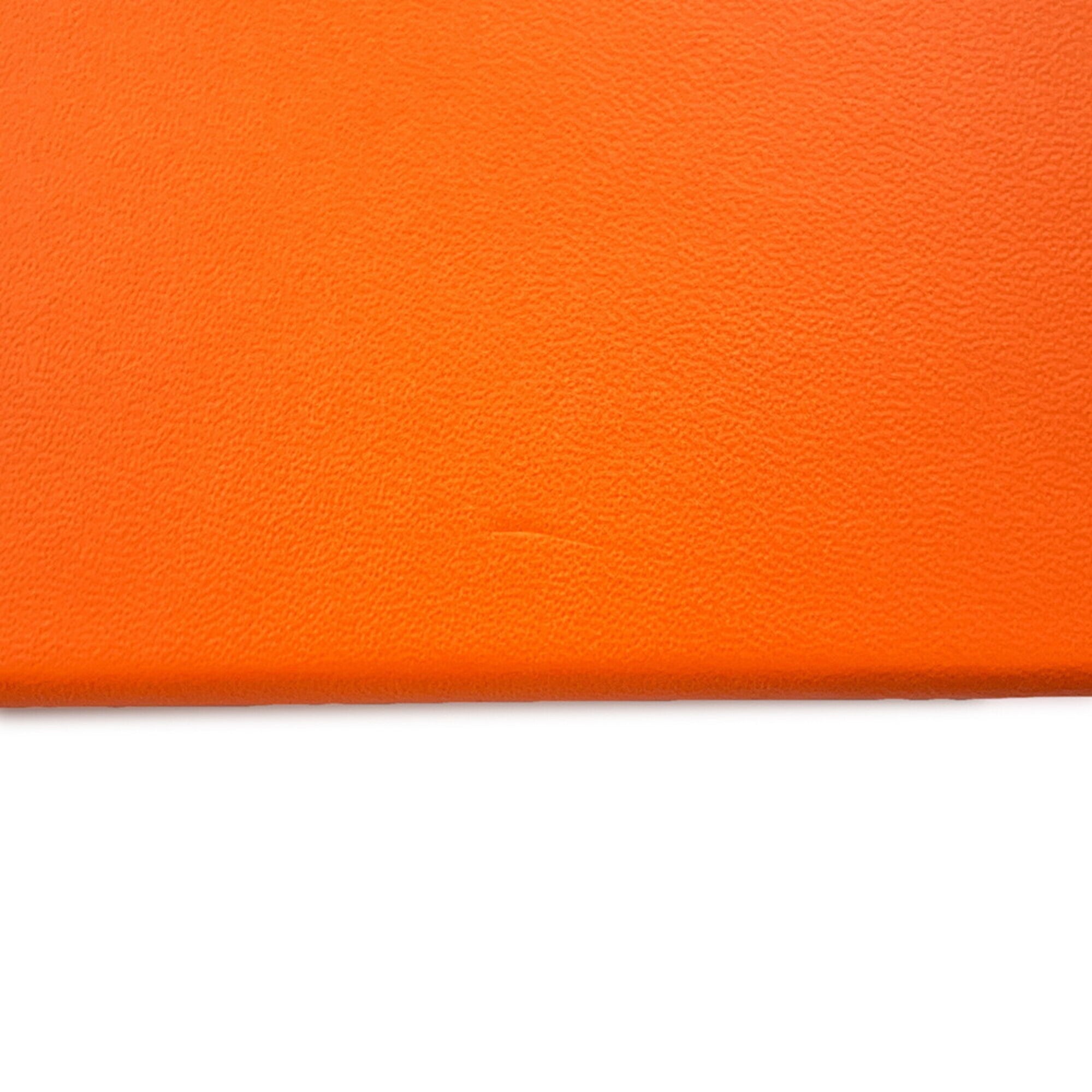 Hermes Light Gray Taurillon Clemence Leather Swift Leather Tote Bag (Pre-Owned)