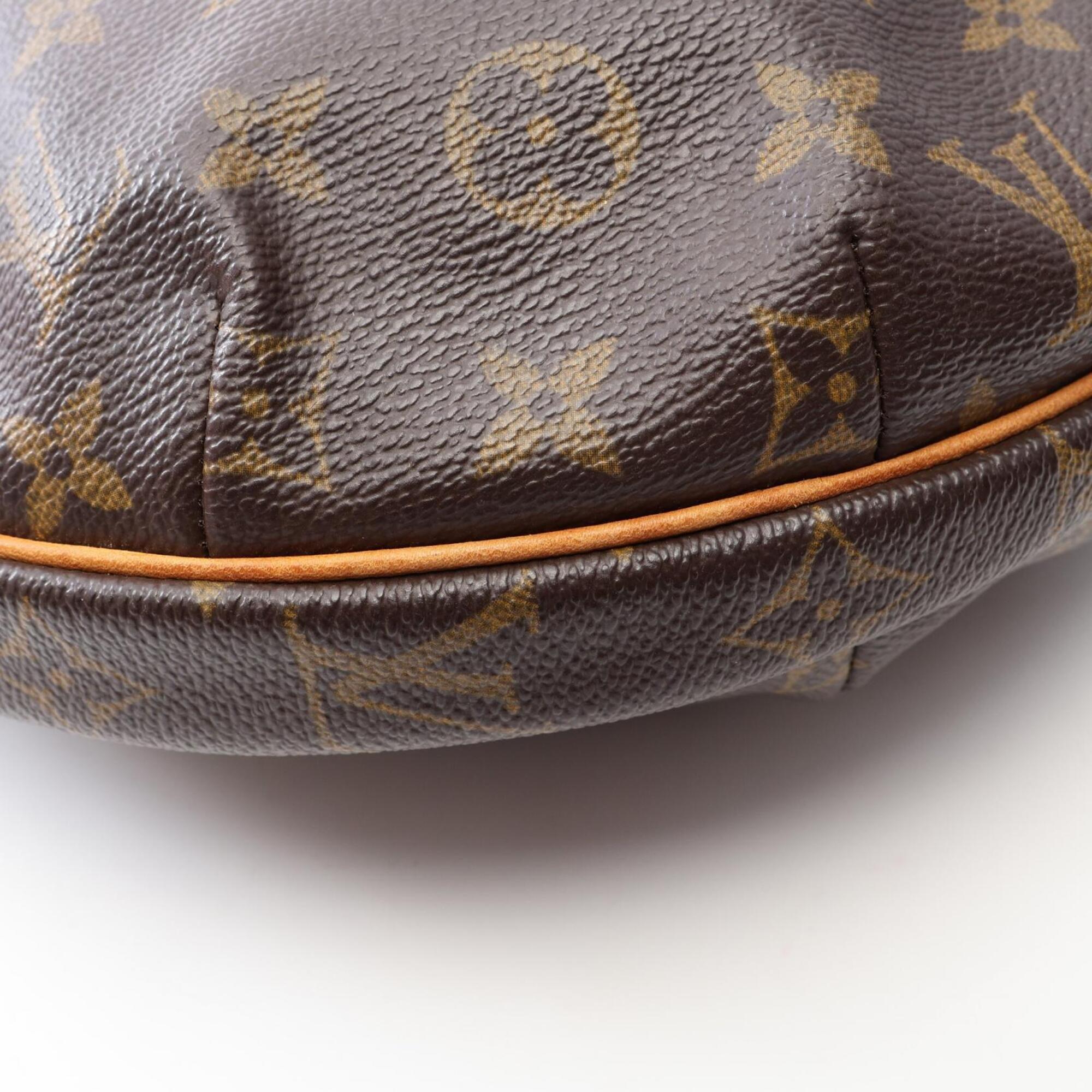 Louis Vuitton Brown Monogram Monogram Leather Handbag Shoulder Bag (Pre-Owned)