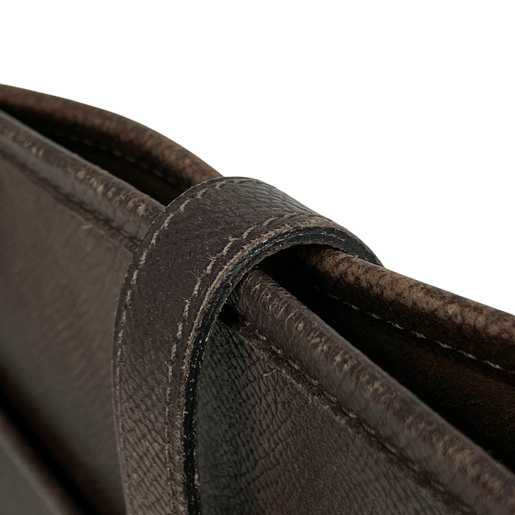Hermes Chocolat Shoulder Bag (Pre-Owned)