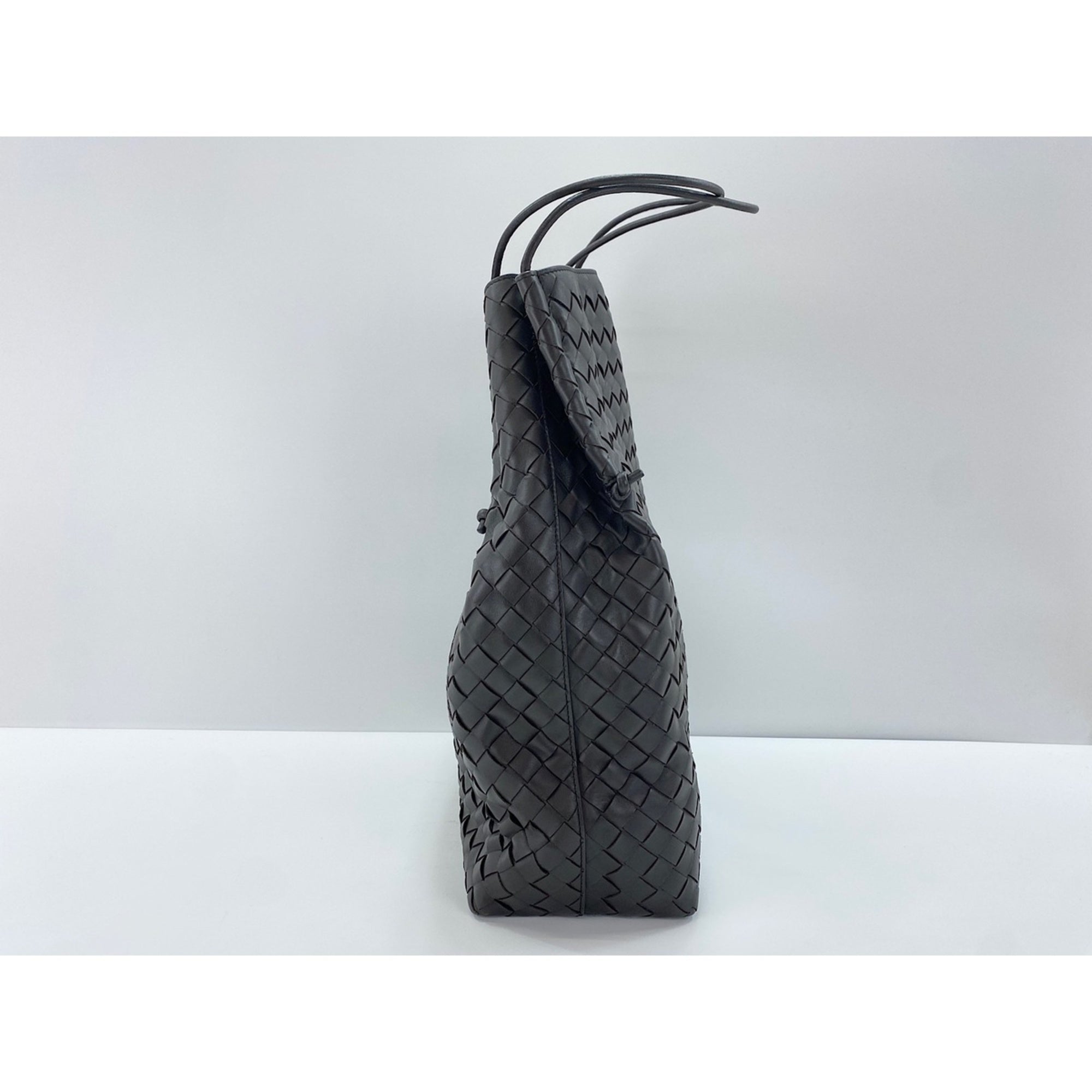 Bottega Veneta Intrecciato Brown Intrecciato Tote Bag (Pre-Owned)