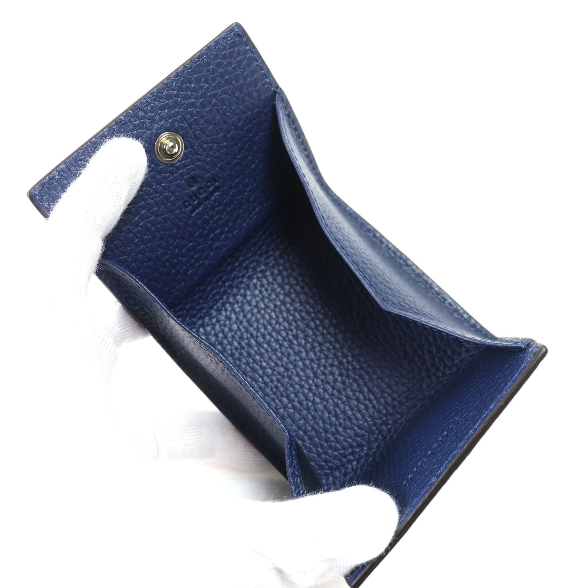 Gucci Leather Coin Purse/Coin Case (Pre-Owned)