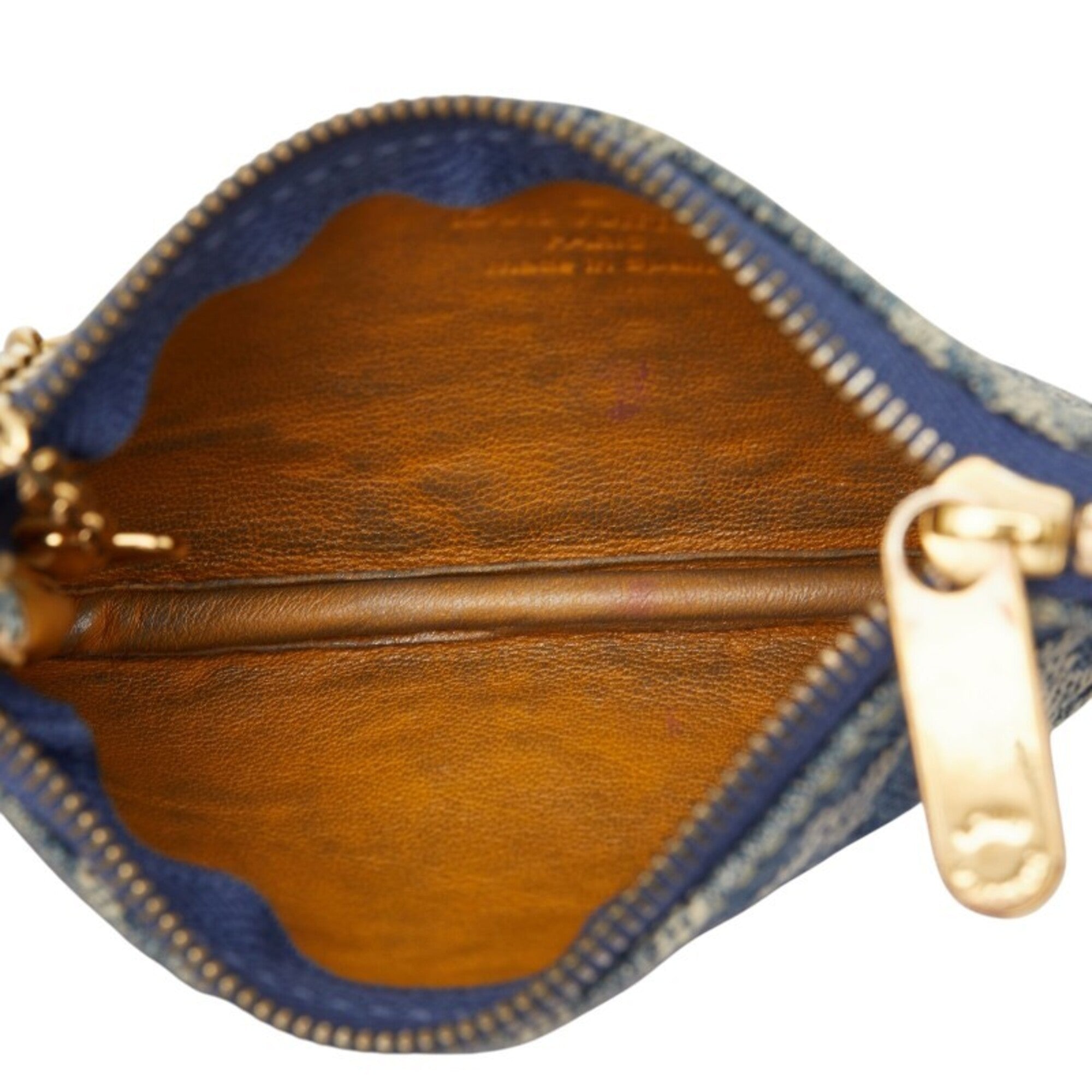 Louis Vuitton Blue Monogram Denim Pochette (Pre-Owned)