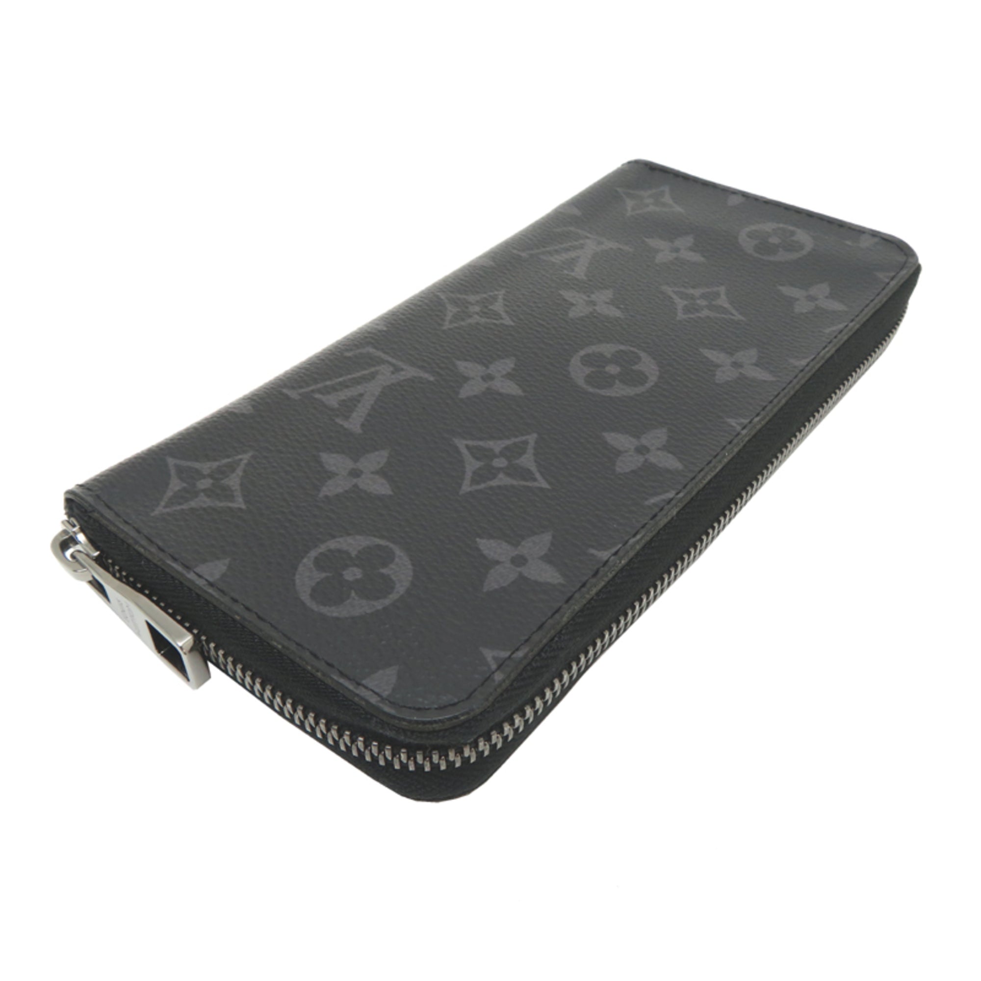 Louis Vuitton Black Monogram Eclipse Long Wallet (Bi-Fold) (Pre-Owned)