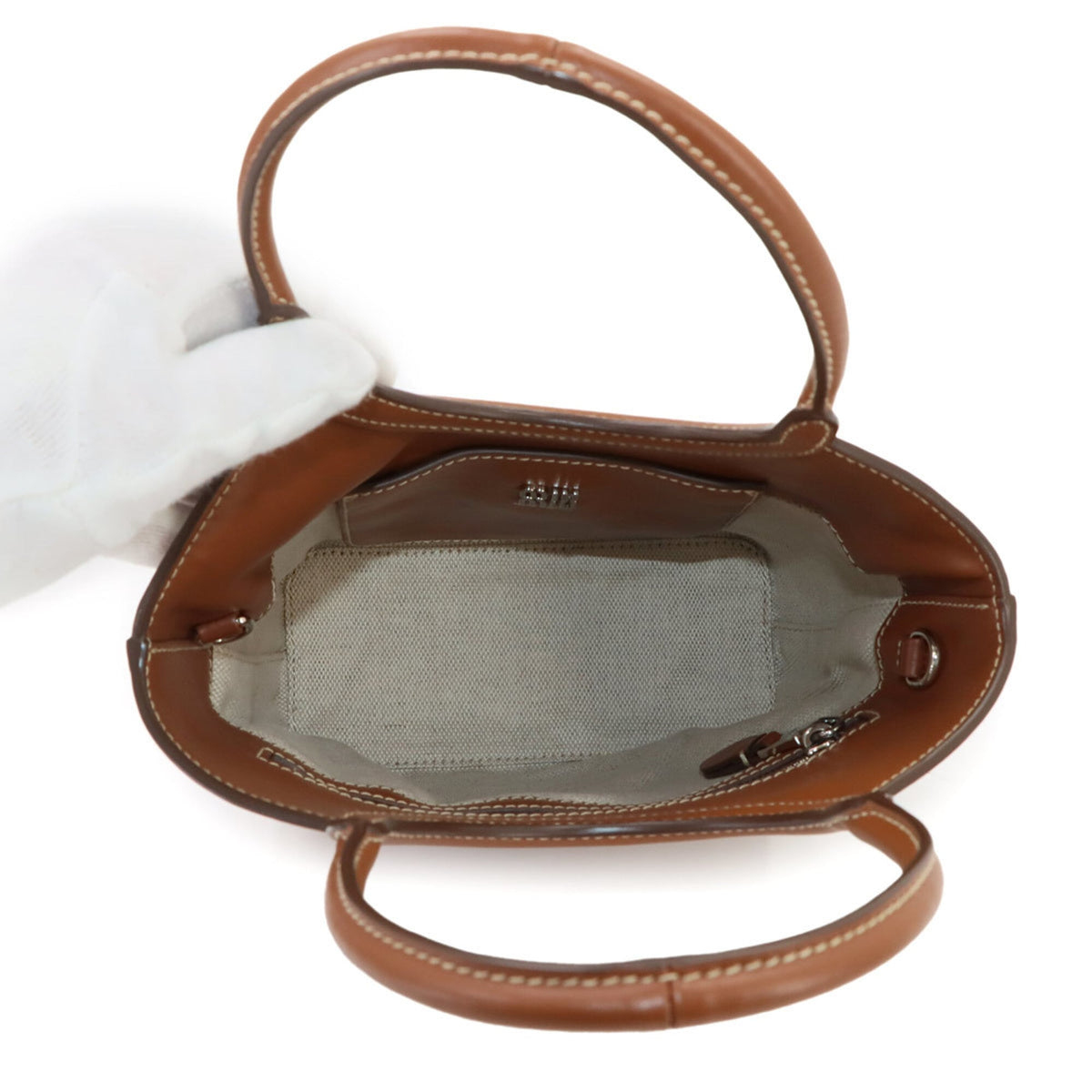 Miu Miu Brown Leather Handbag (Pre-Owned)