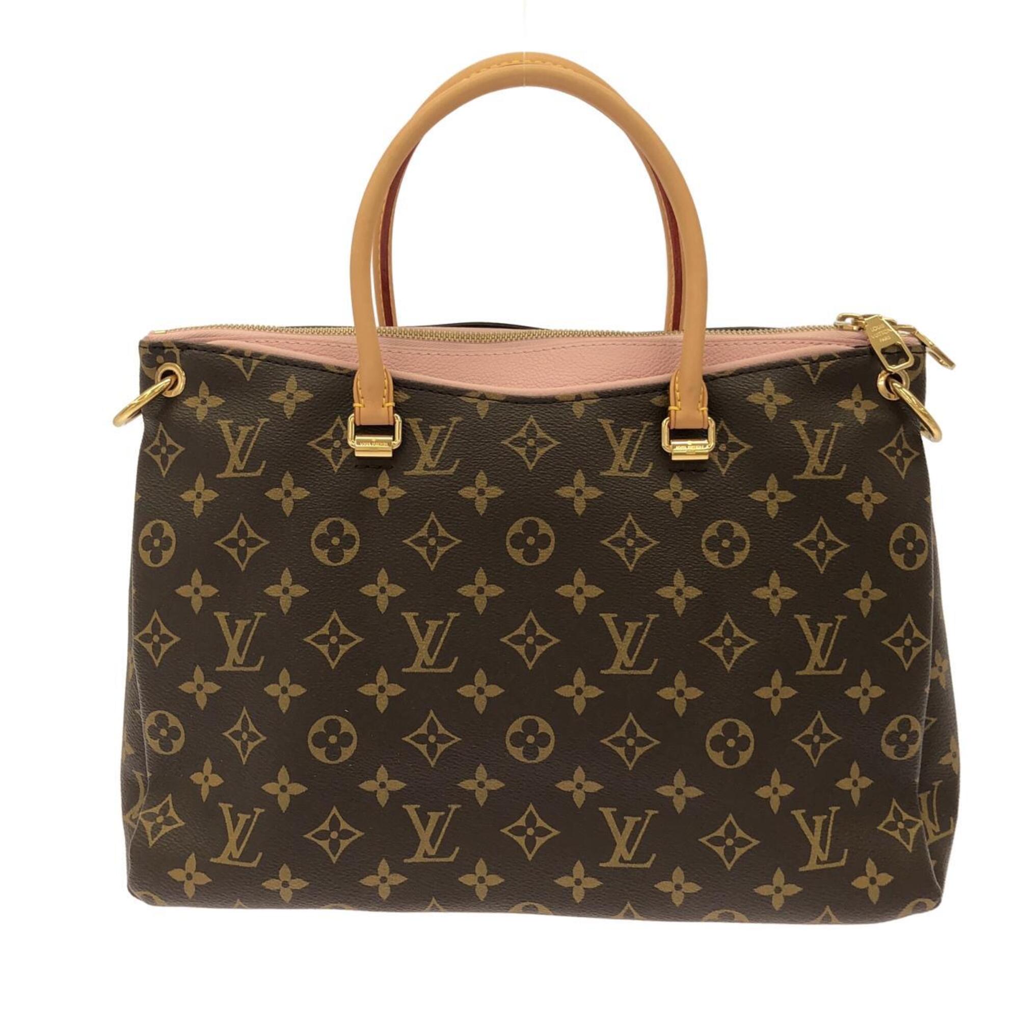 Louis Vuitton Brown Coated Canvas Handbag (Pre-Owned)