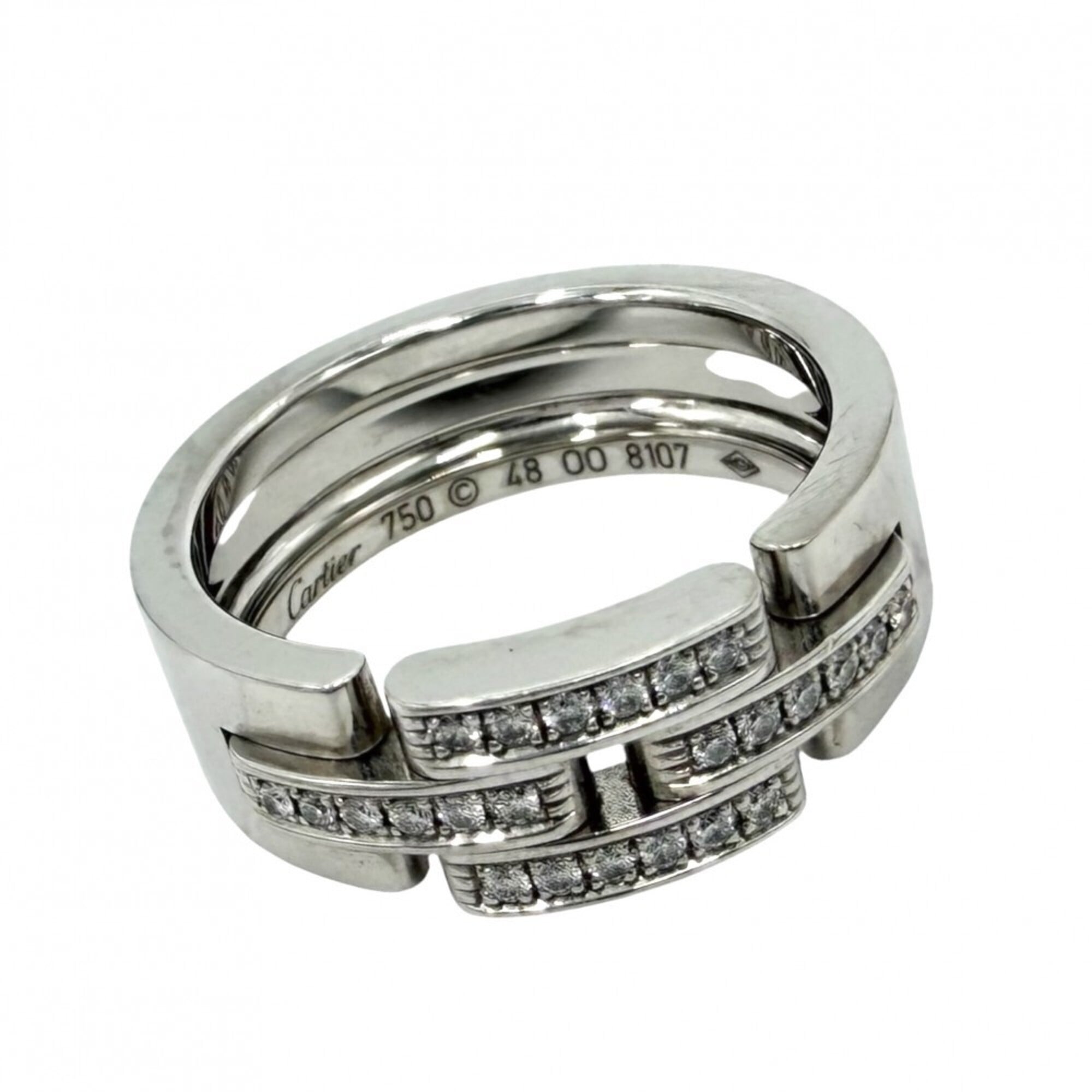 Cartier White Gold (18K) Band Ring (Pre-Owned)